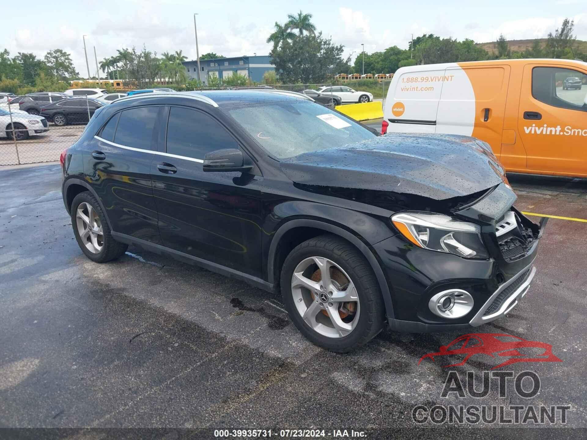 MERCEDES-BENZ GLA 250 2018 - WDCTG4EB0JJ461473