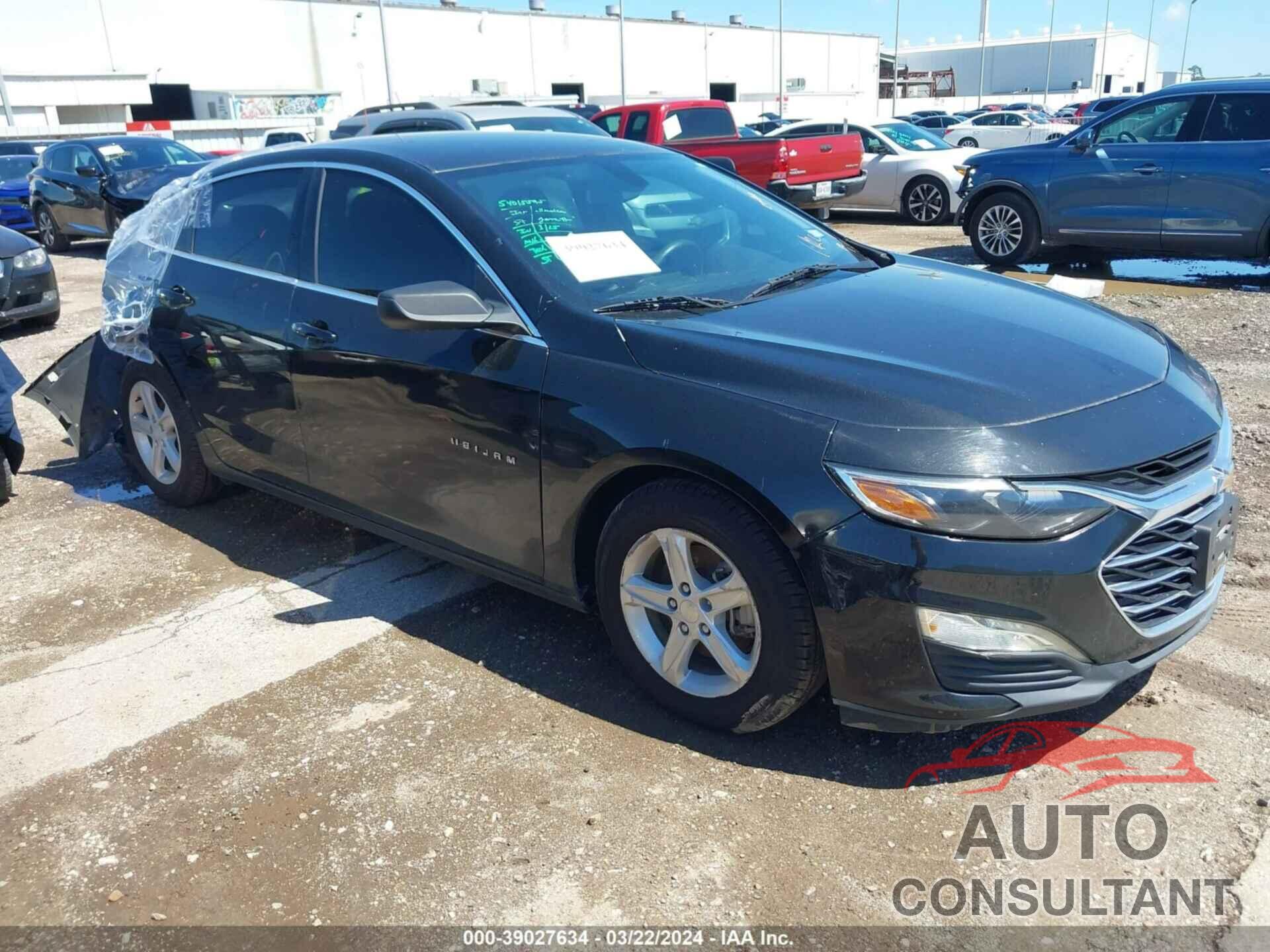 CHEVROLET MALIBU 2020 - 1G1ZB5ST1LF000346