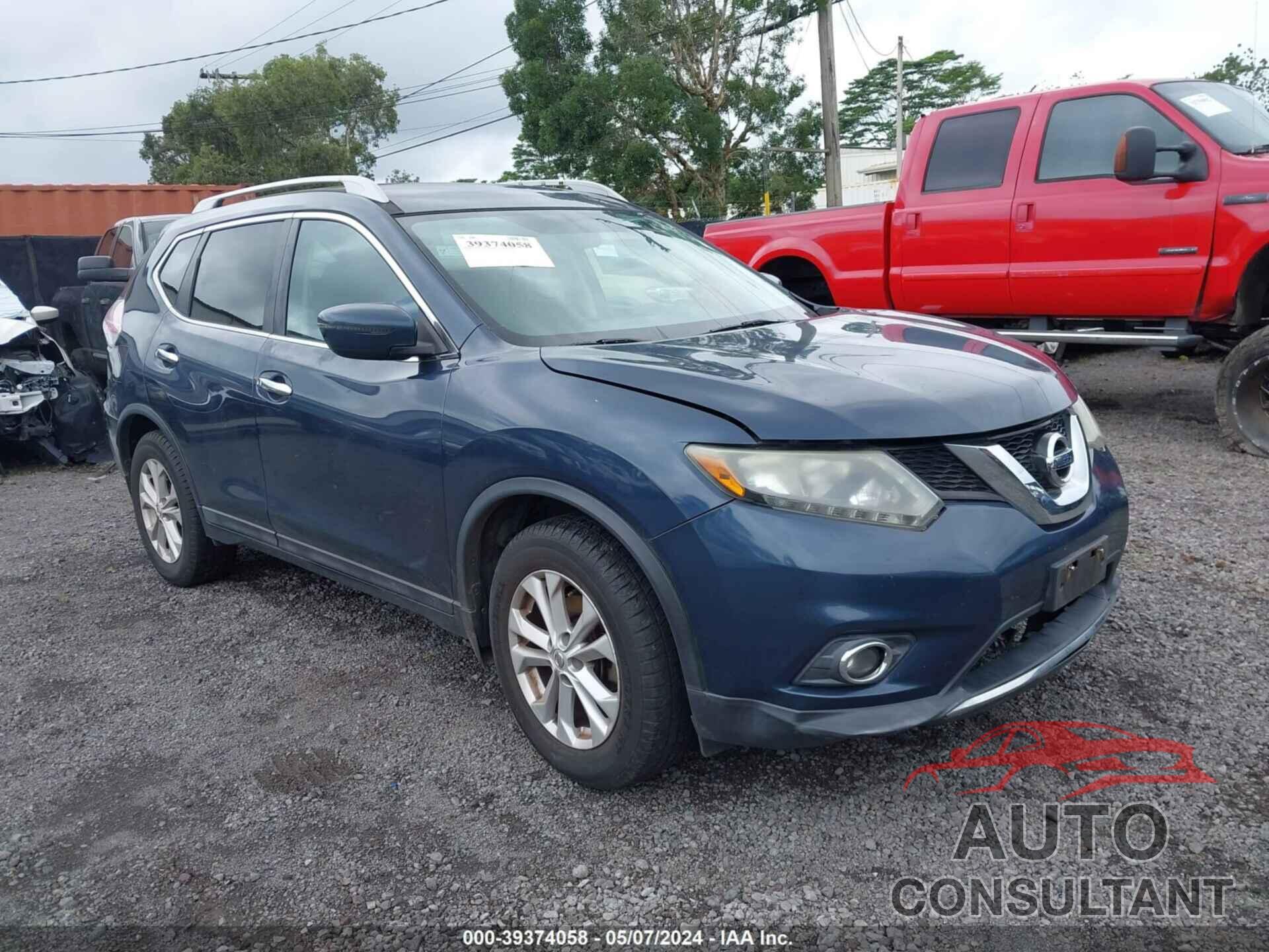 NISSAN ROGUE 2016 - 5N1AT2MT2GC848574