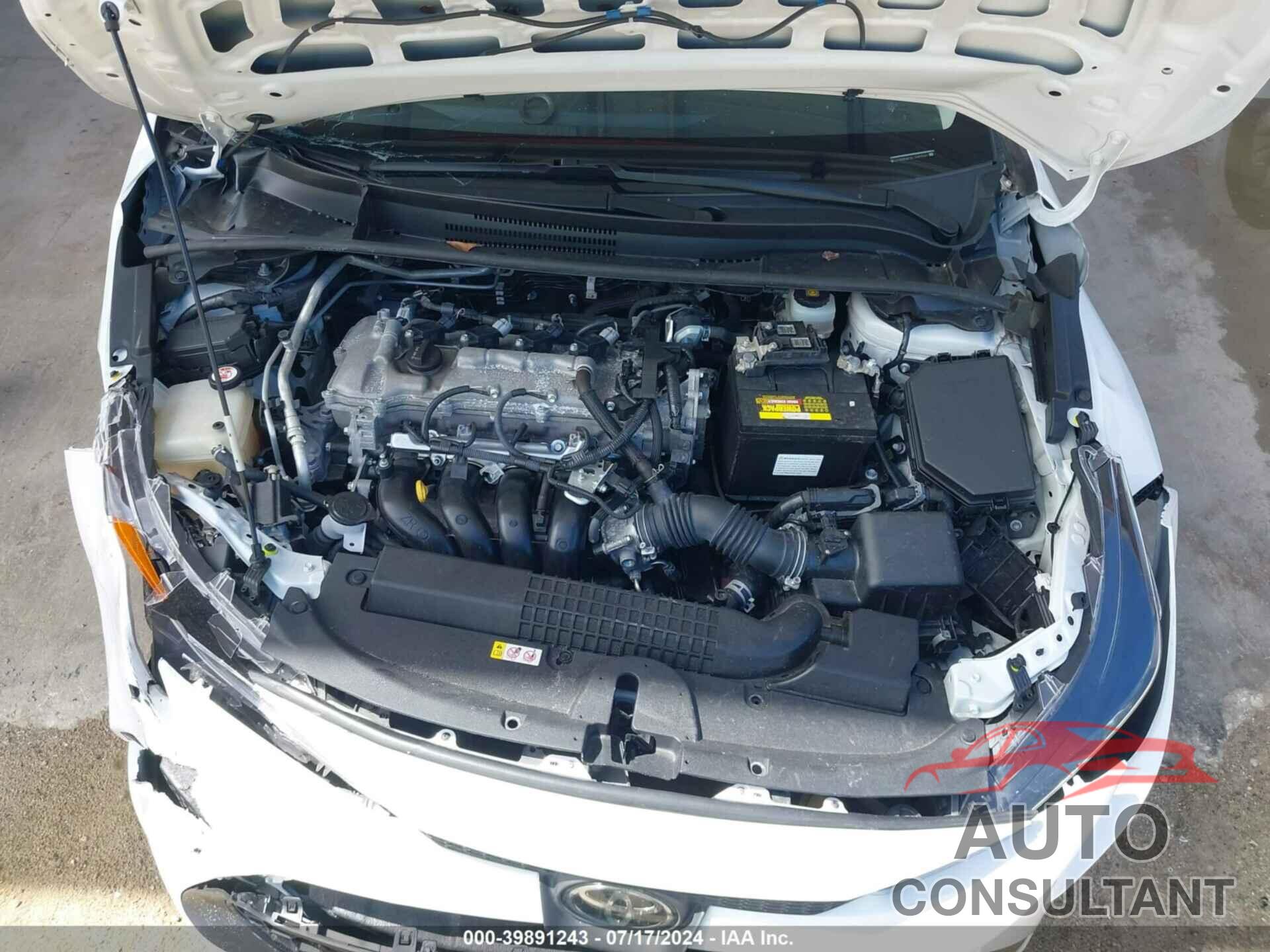 TOYOTA COROLLA 2020 - JTDEPRAEXLJ083340