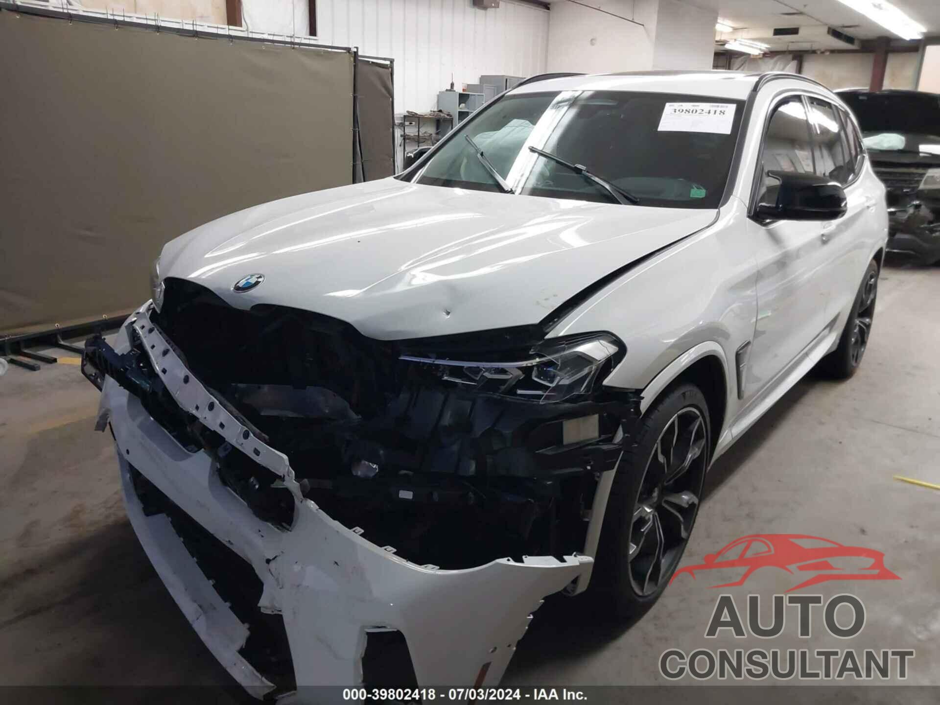 BMW X3 M 2022 - 5YM13EC03N9J21362