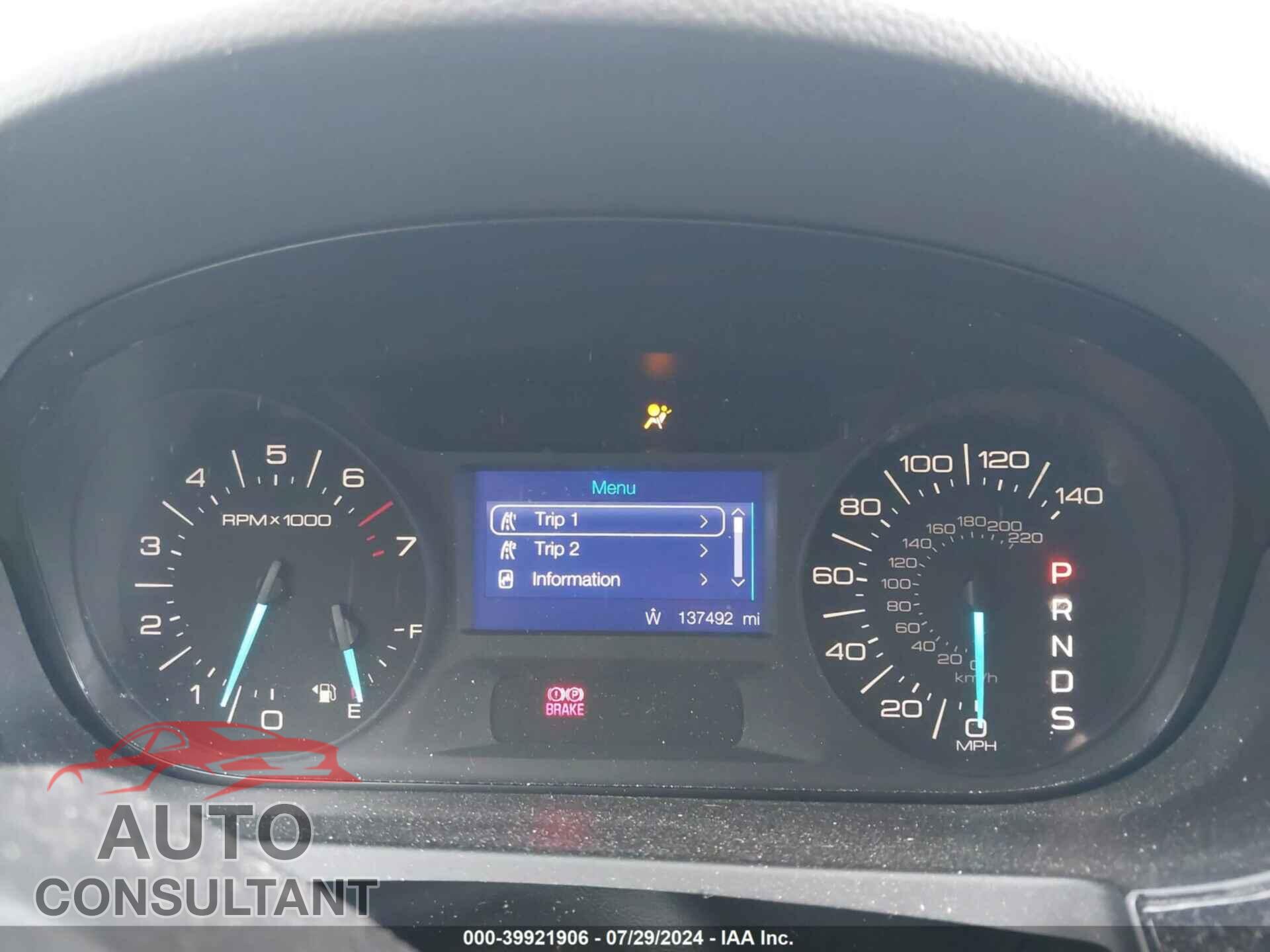 FORD EDGE 2013 - 2FMDK3GC9DBB09165