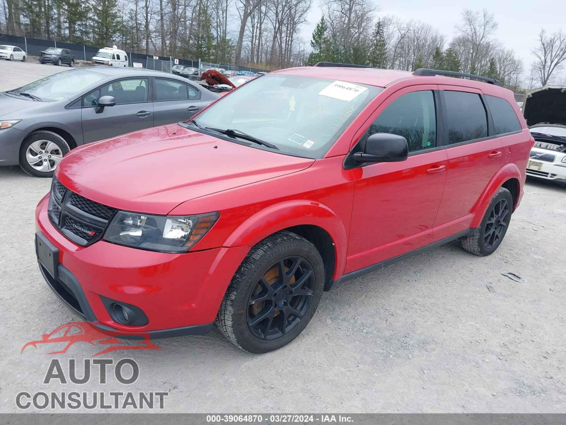 DODGE JOURNEY 2017 - 3C4PDDBG1HT566929