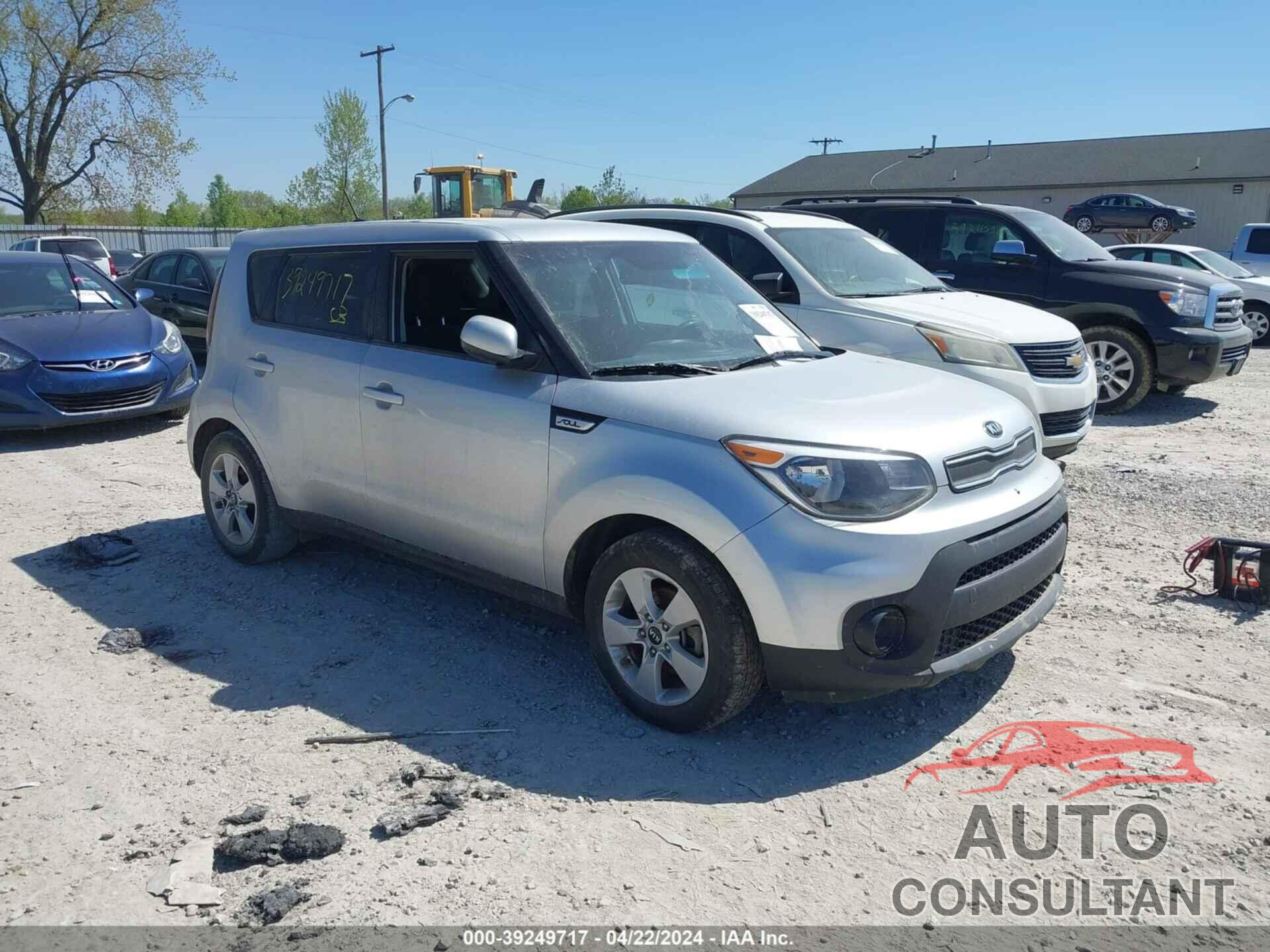 KIA SOUL 2019 - KNDJN2A22K7017345