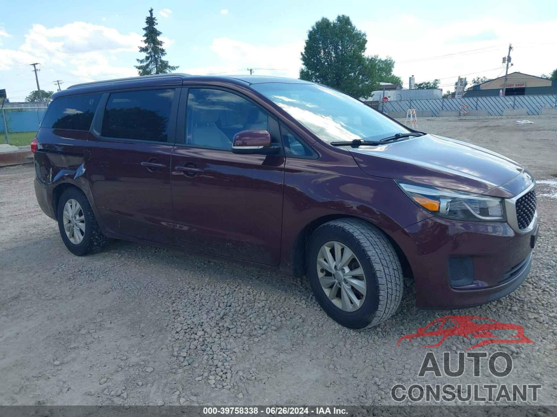 KIA SEDONA 2016 - KNDMB5C16G6182274