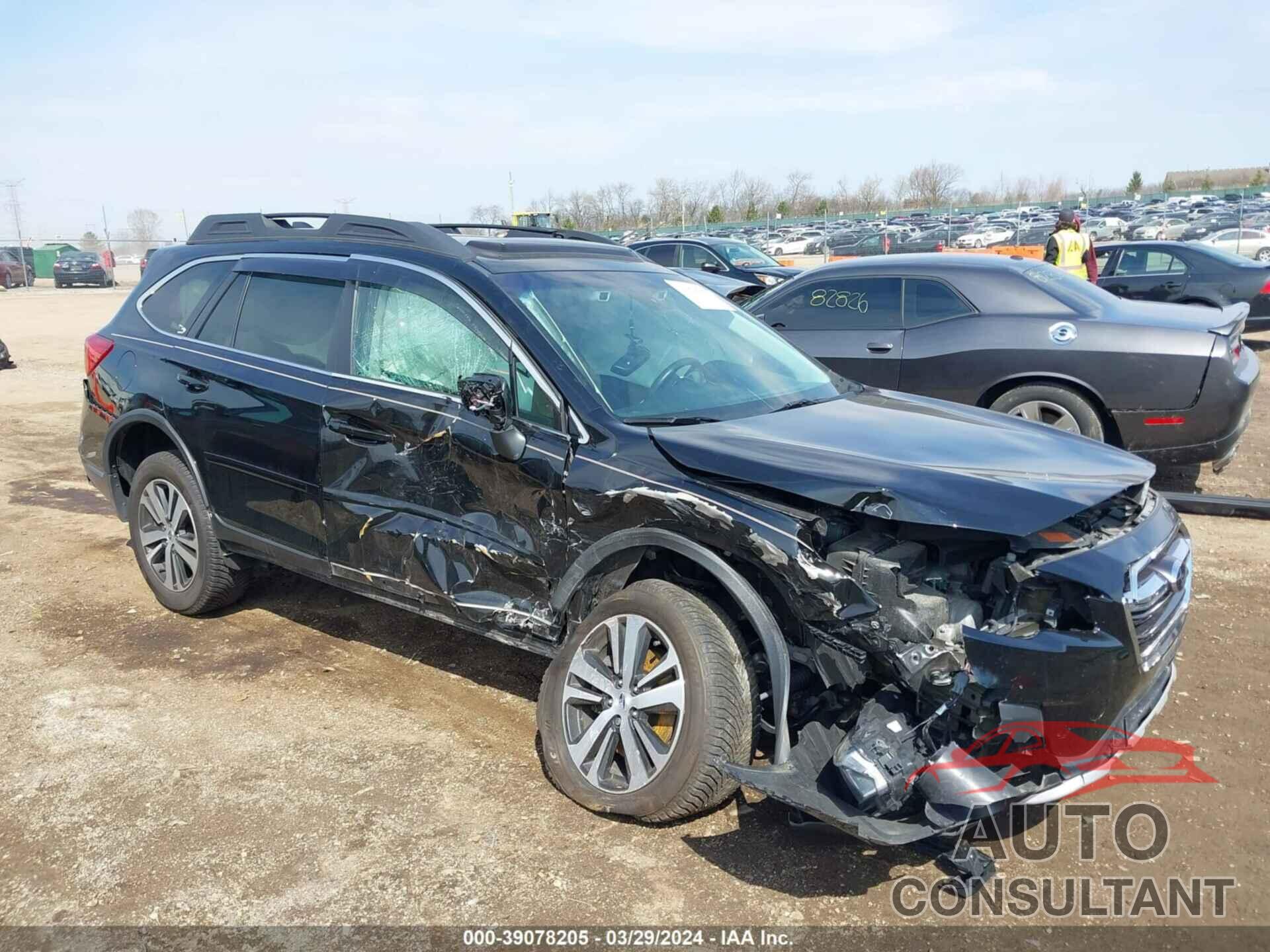 SUBARU OUTBACK 2019 - 4S4BSENC9K3316920