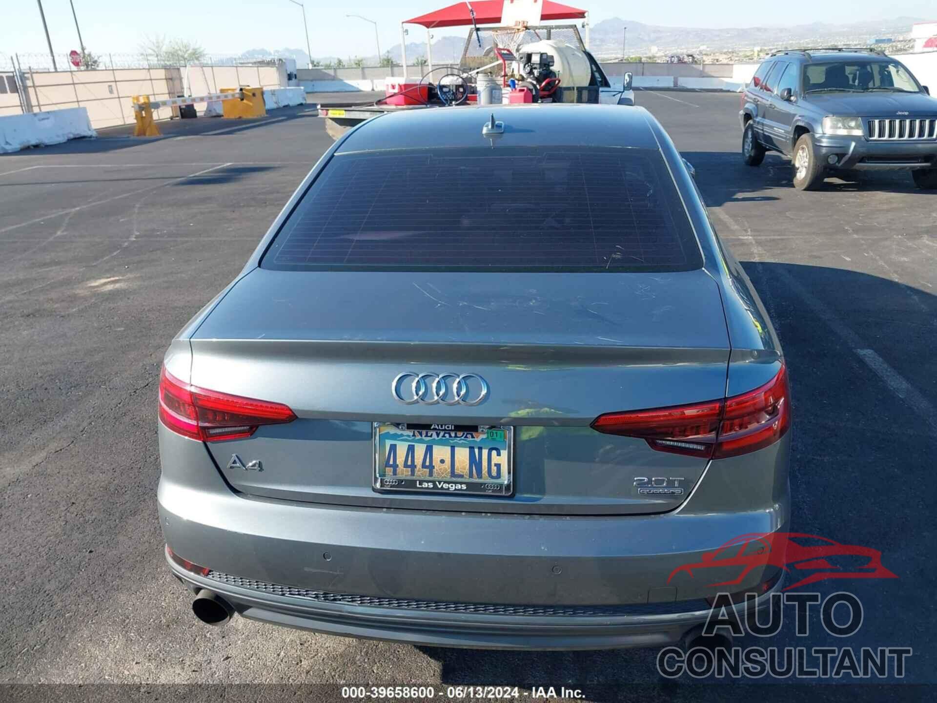 AUDI A4 2017 - WAUENAF4XHN017231