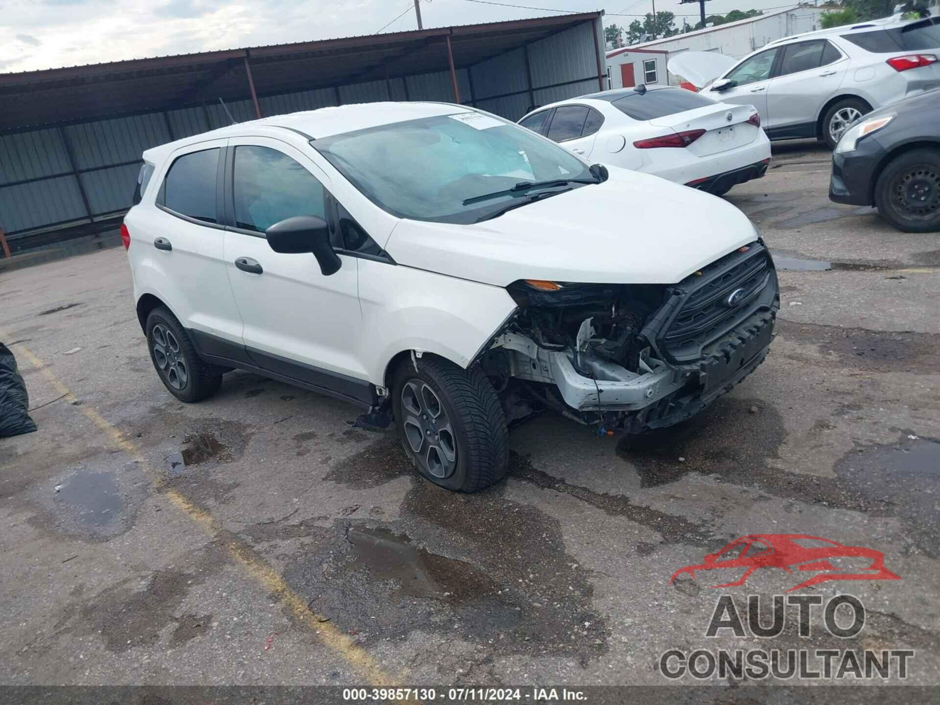 FORD ECOSPORT 2018 - MAJ3P1RE0JC166389