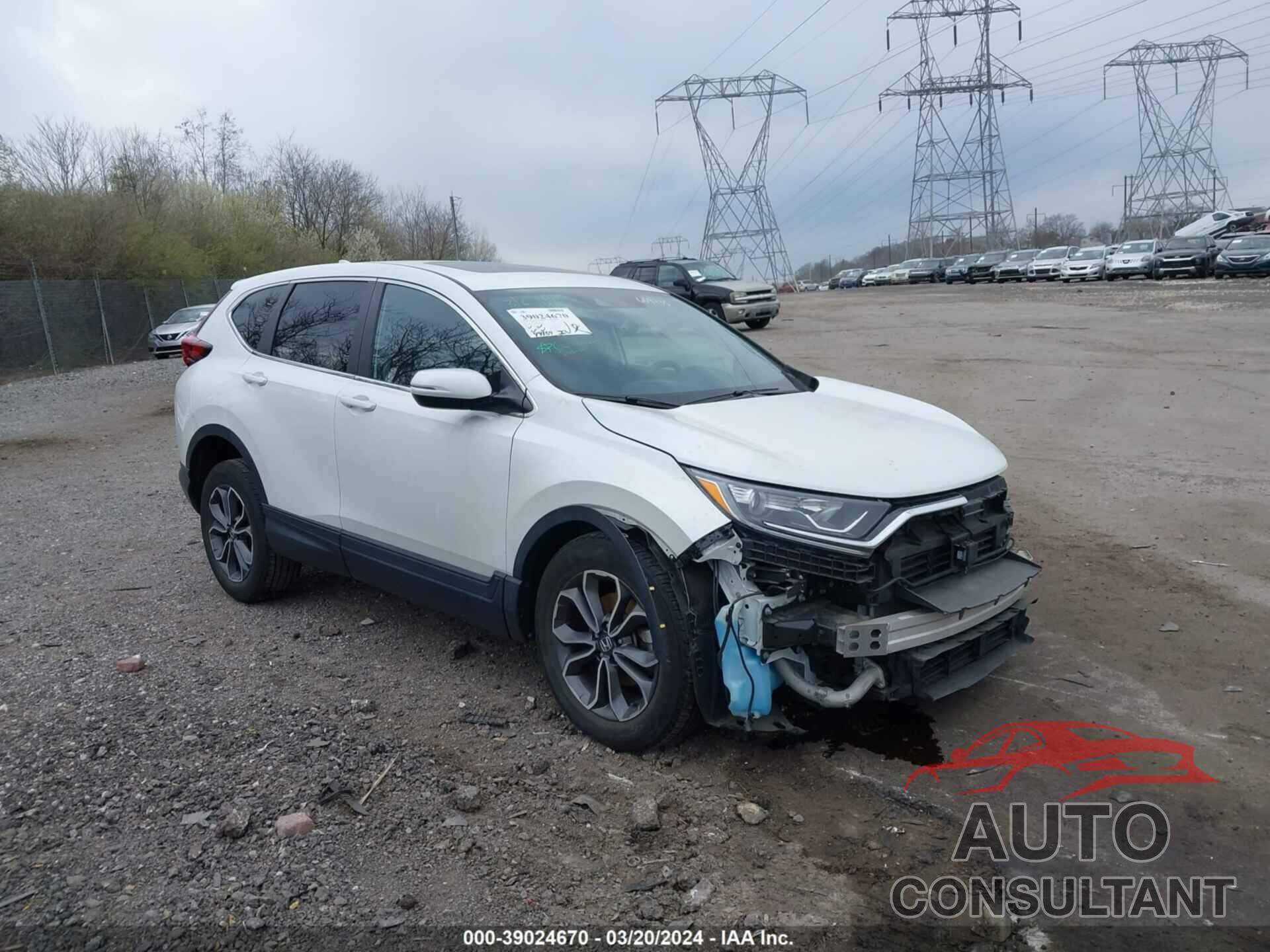 HONDA CR-V 2021 - 2HKRW2H58MH609735