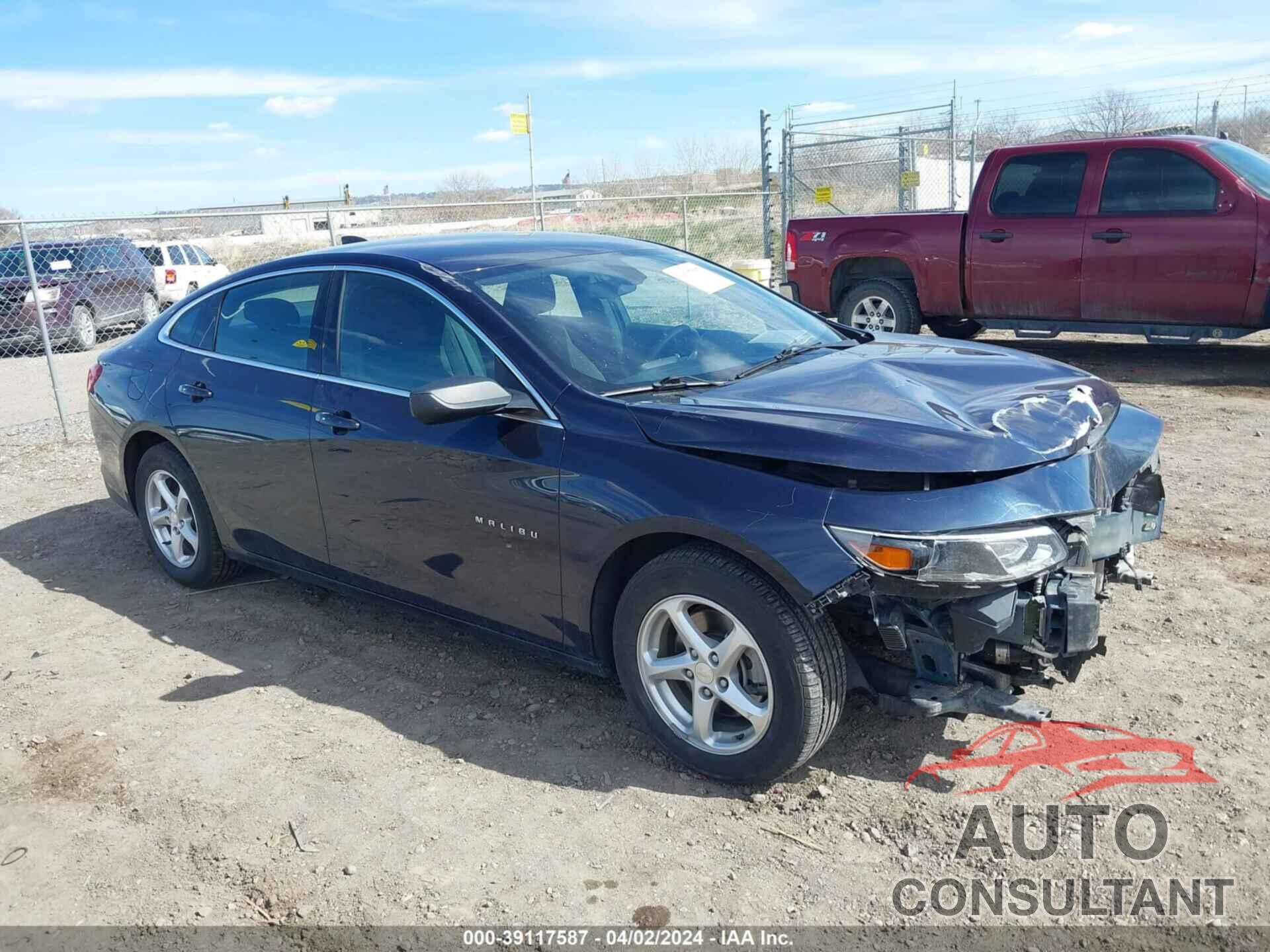 CHEVROLET MALIBU 2017 - 1G1ZC5ST4HF262270
