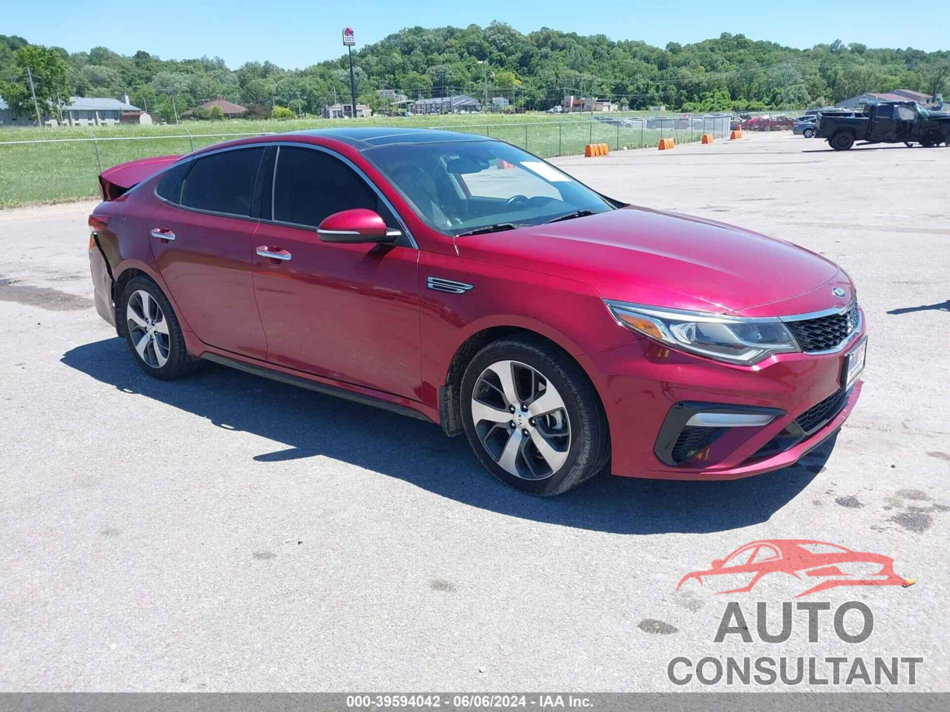 KIA OPTIMA 2019 - 5XXGT4L35KG291485