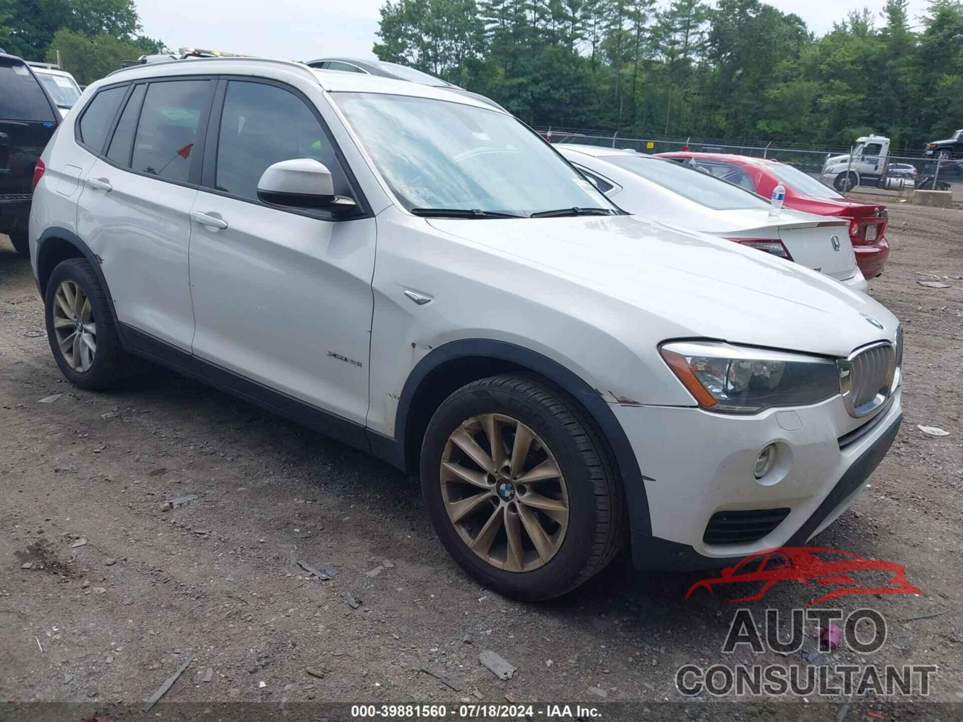 BMW X3 2017 - 5UXWX9C32H0W79621