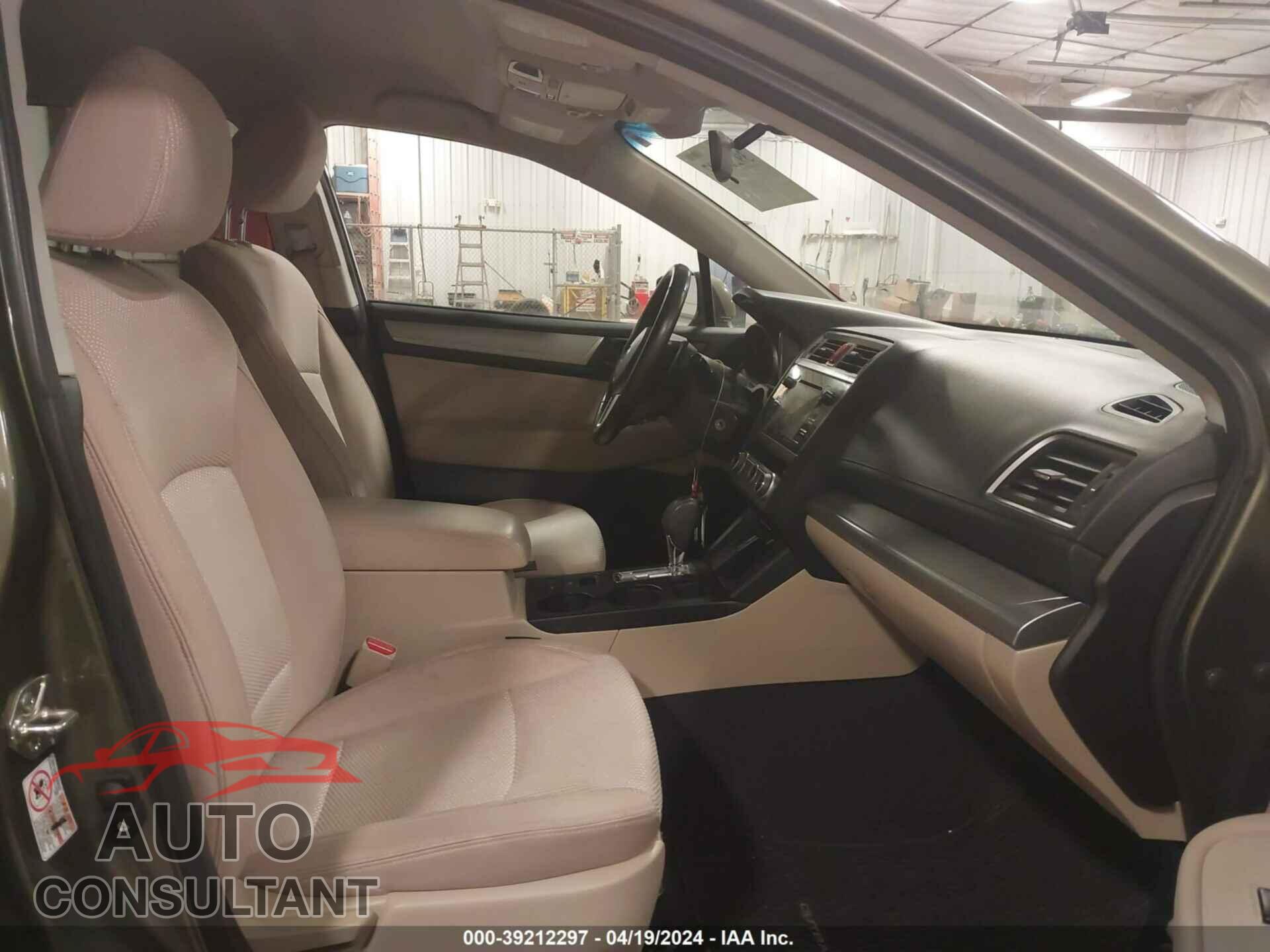 SUBARU OUTBACK 2016 - 4S4BSAFC8G3283679