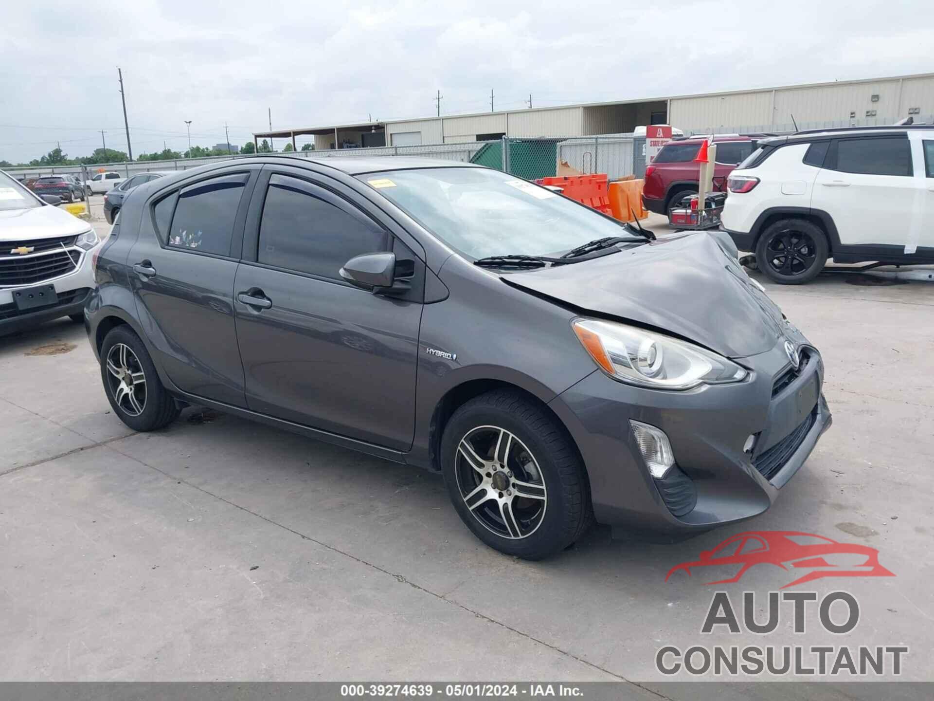 TOYOTA PRIUS C 2016 - JTDKDTB32G1139864