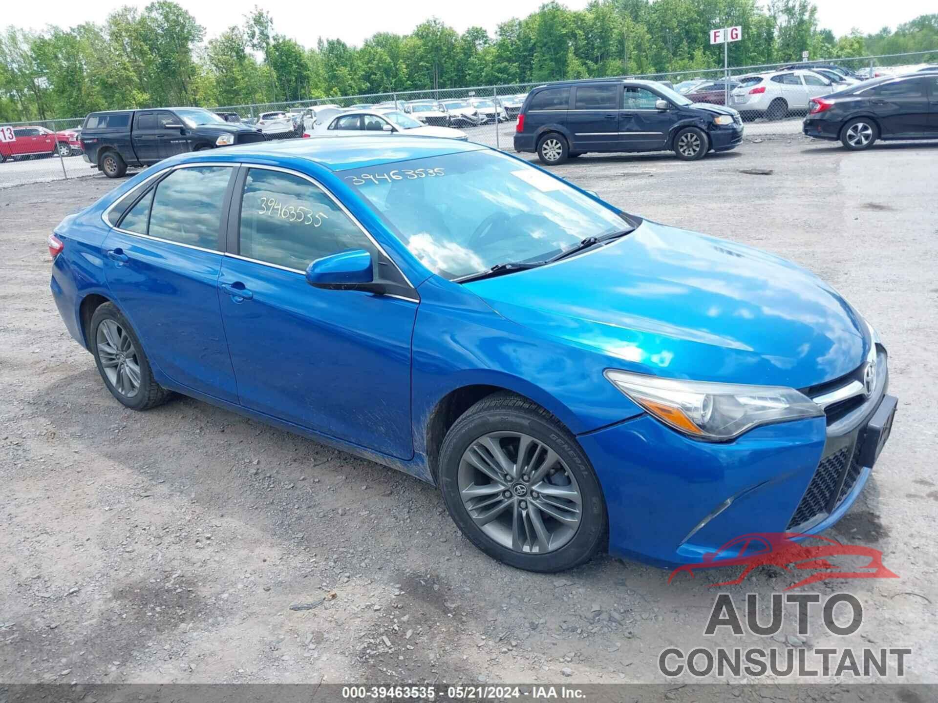 TOYOTA CAMRY 2017 - 4T1BF1FK2HU627630