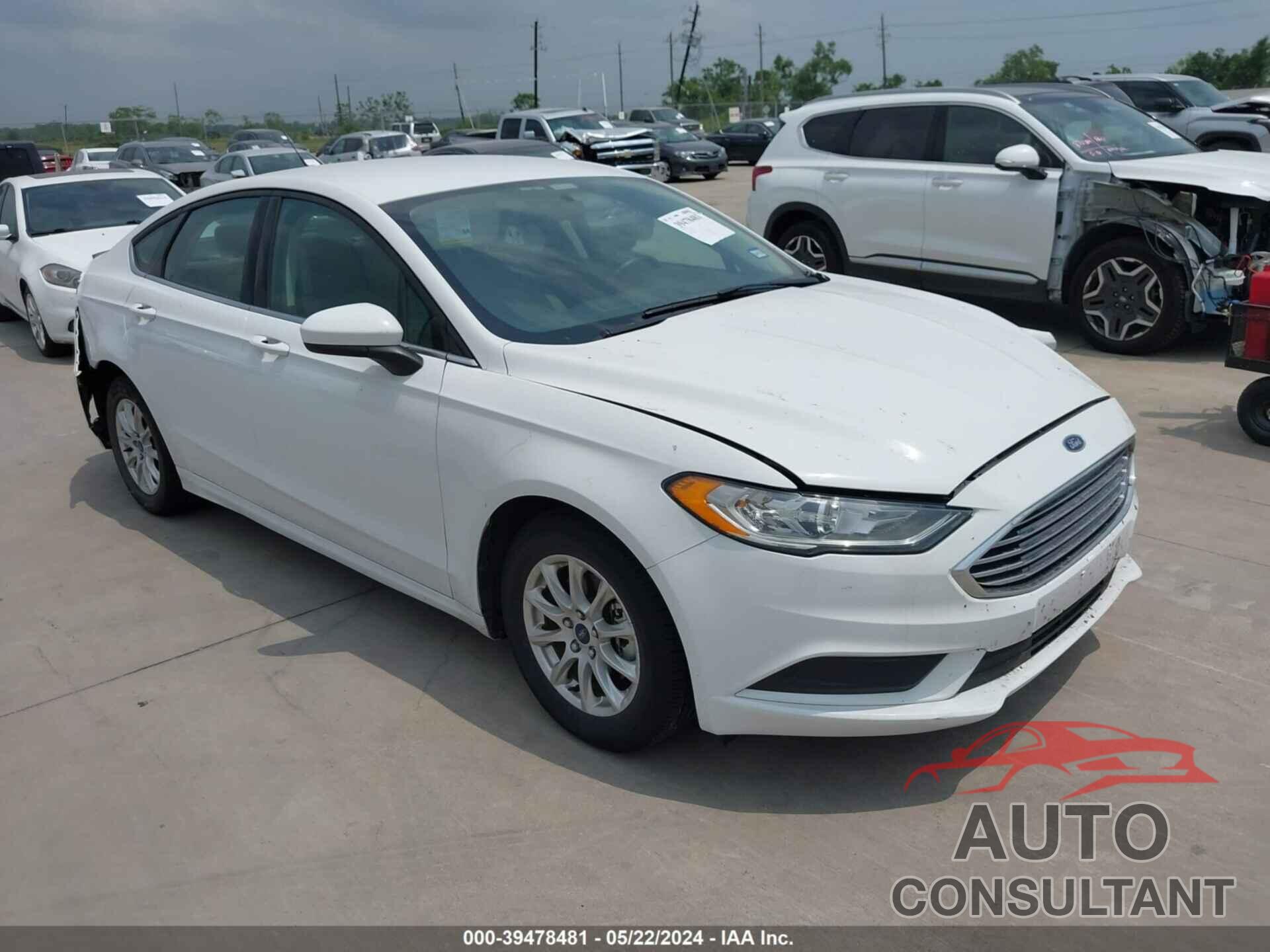 FORD FUSION 2018 - 3FA6P0G7XJR212453