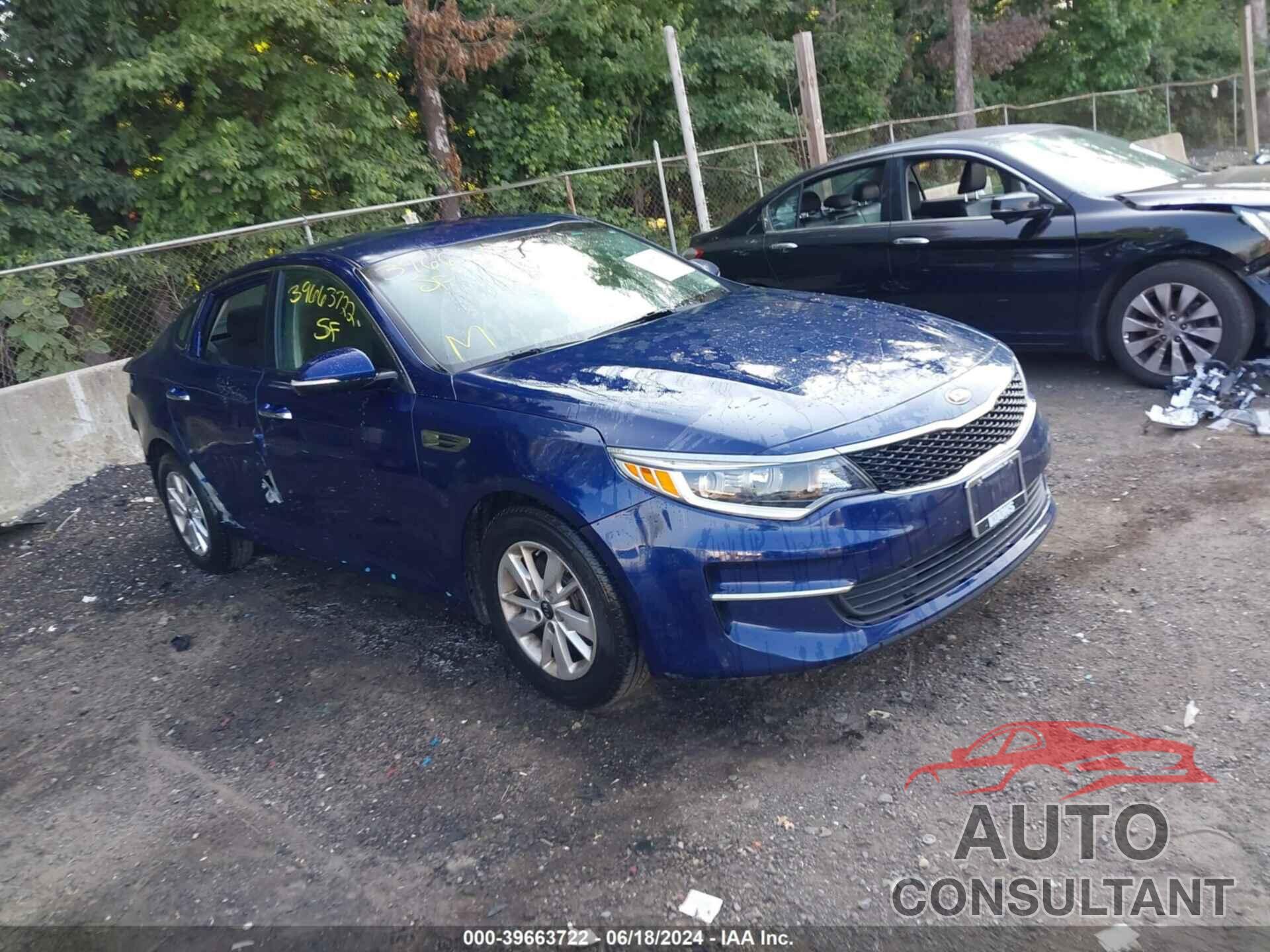 KIA OPTIMA 2018 - 5XXGT4L32JG191200