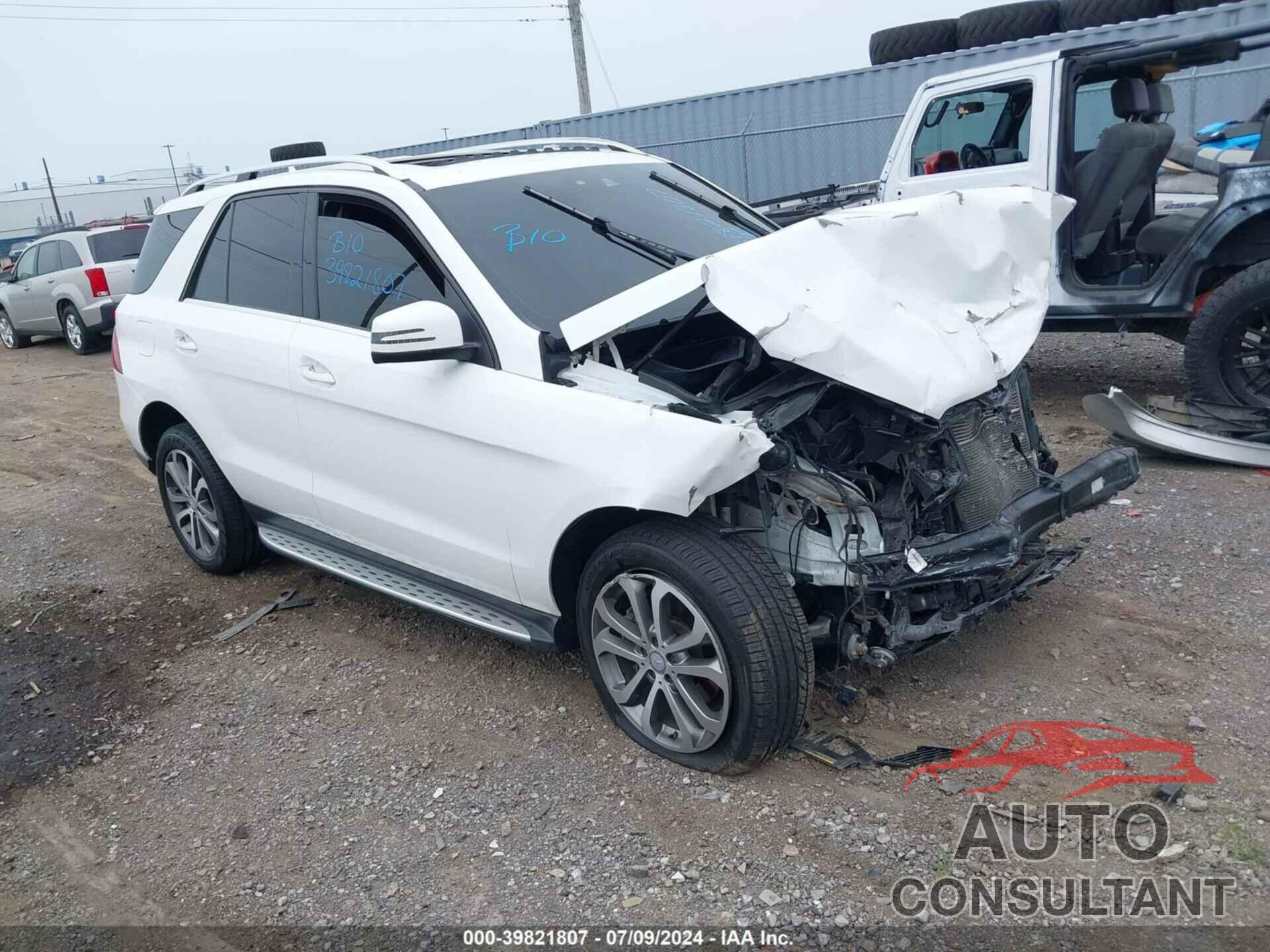 MERCEDES-BENZ GLE 350 2016 - 4JGDA5HB0GA639304