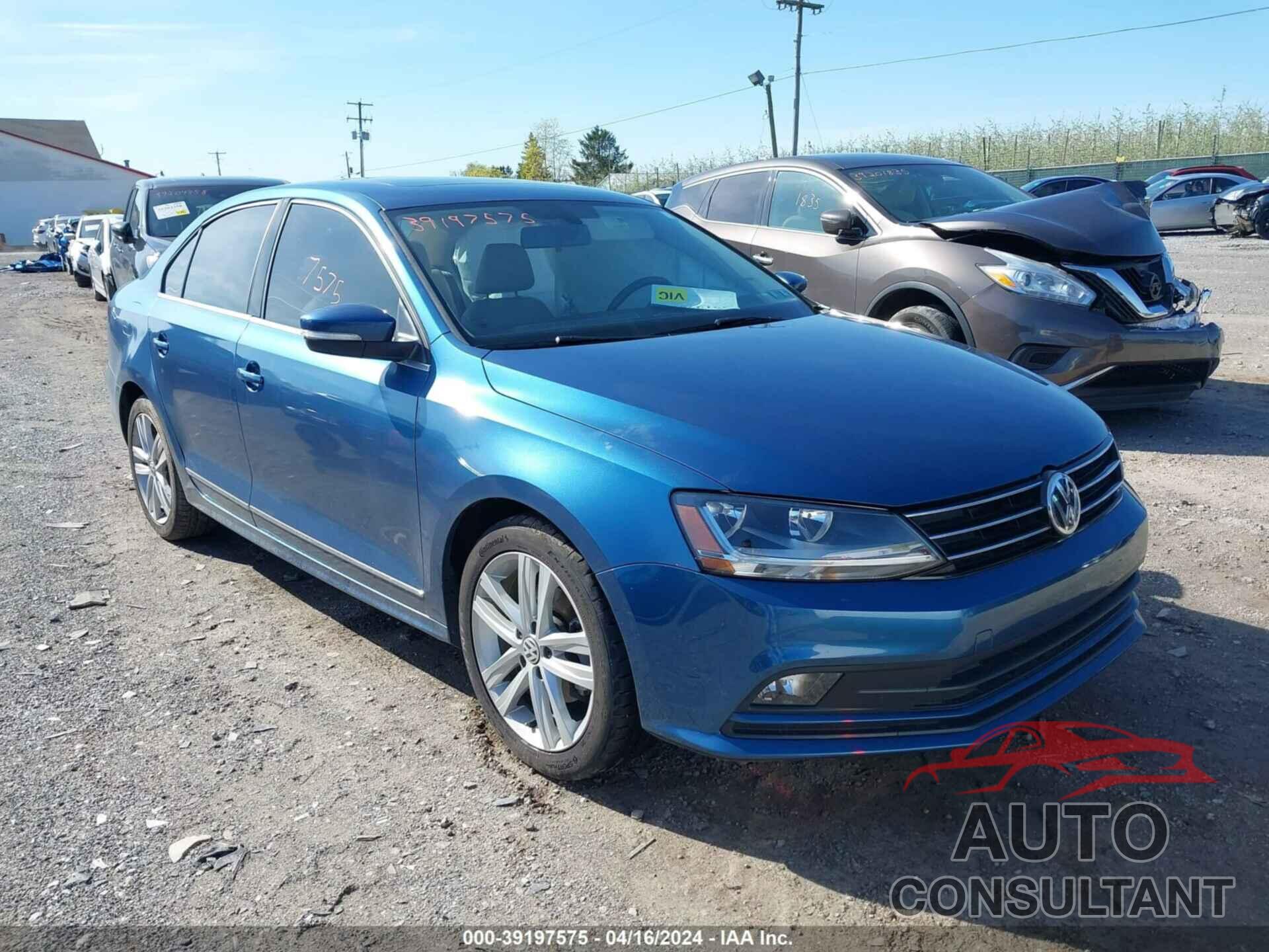 VOLKSWAGEN JETTA 2017 - 3VWL17AJ3HM382881