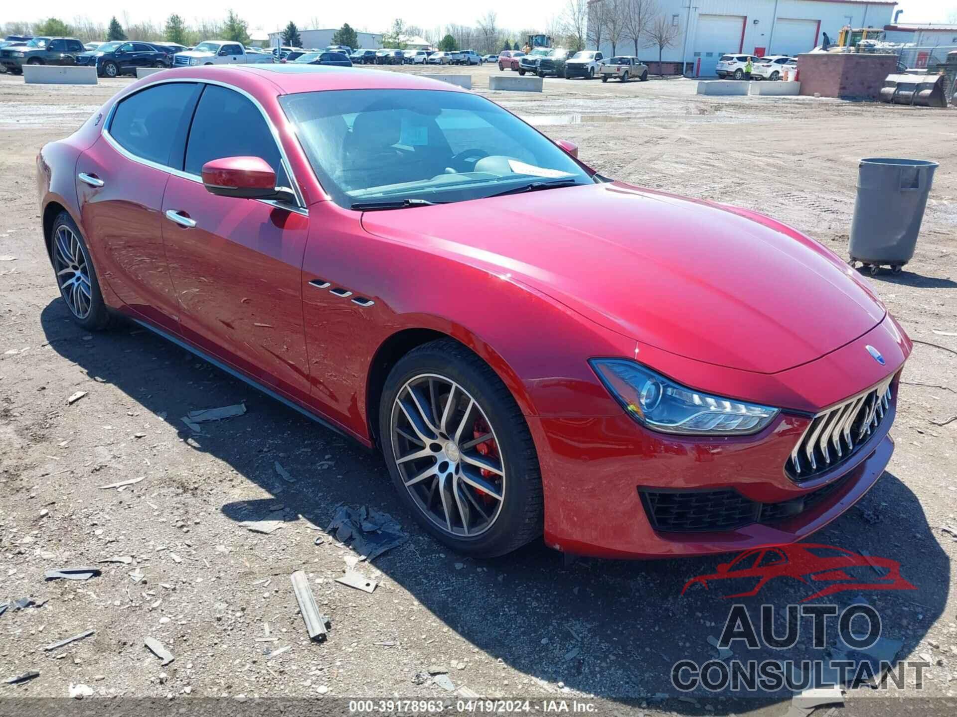 MASERATI GHIBLI 2018 - ZAM57YTAXJ1278562