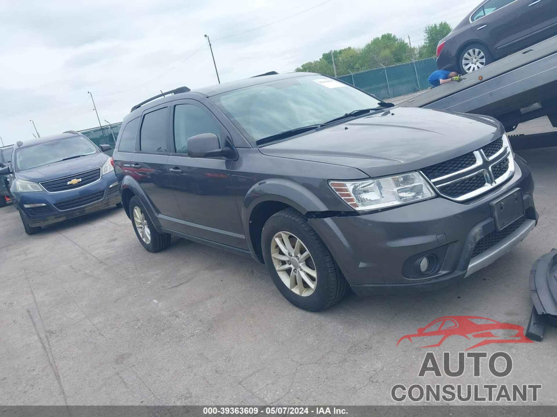 DODGE JOURNEY 2017 - 3C4PDDBG3HT528943