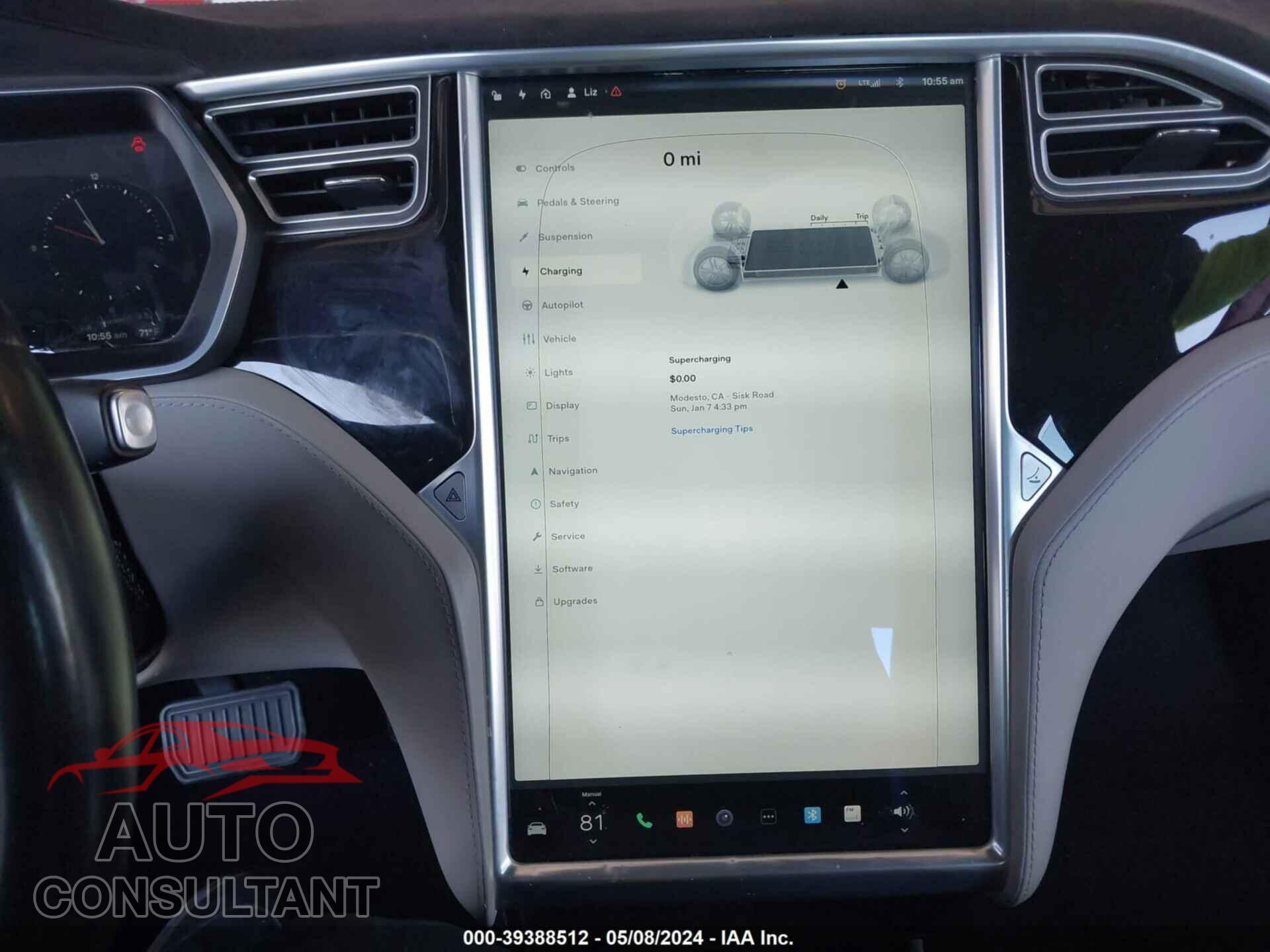 TESLA MODEL S 2016 - 5YJSA1E23GF122174