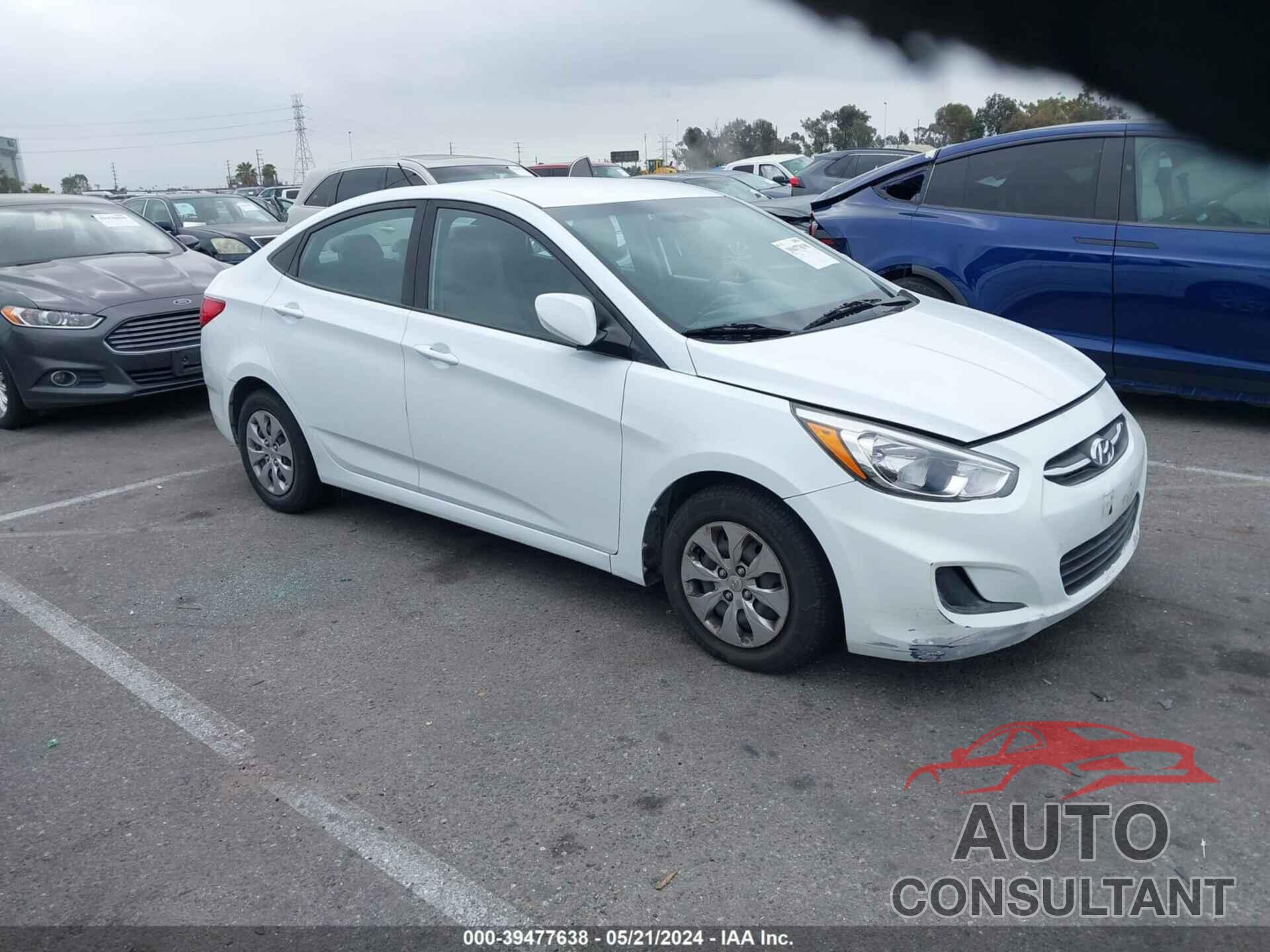 HYUNDAI ACCENT 2017 - KMHCT4AE7HU303959