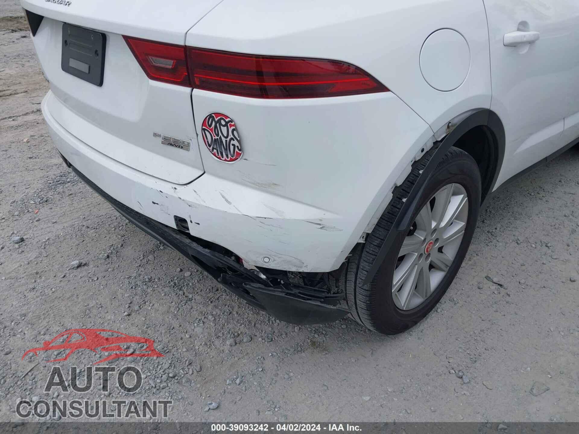 JAGUAR E-PACE 2019 - SADFJ2FX2K1Z34220