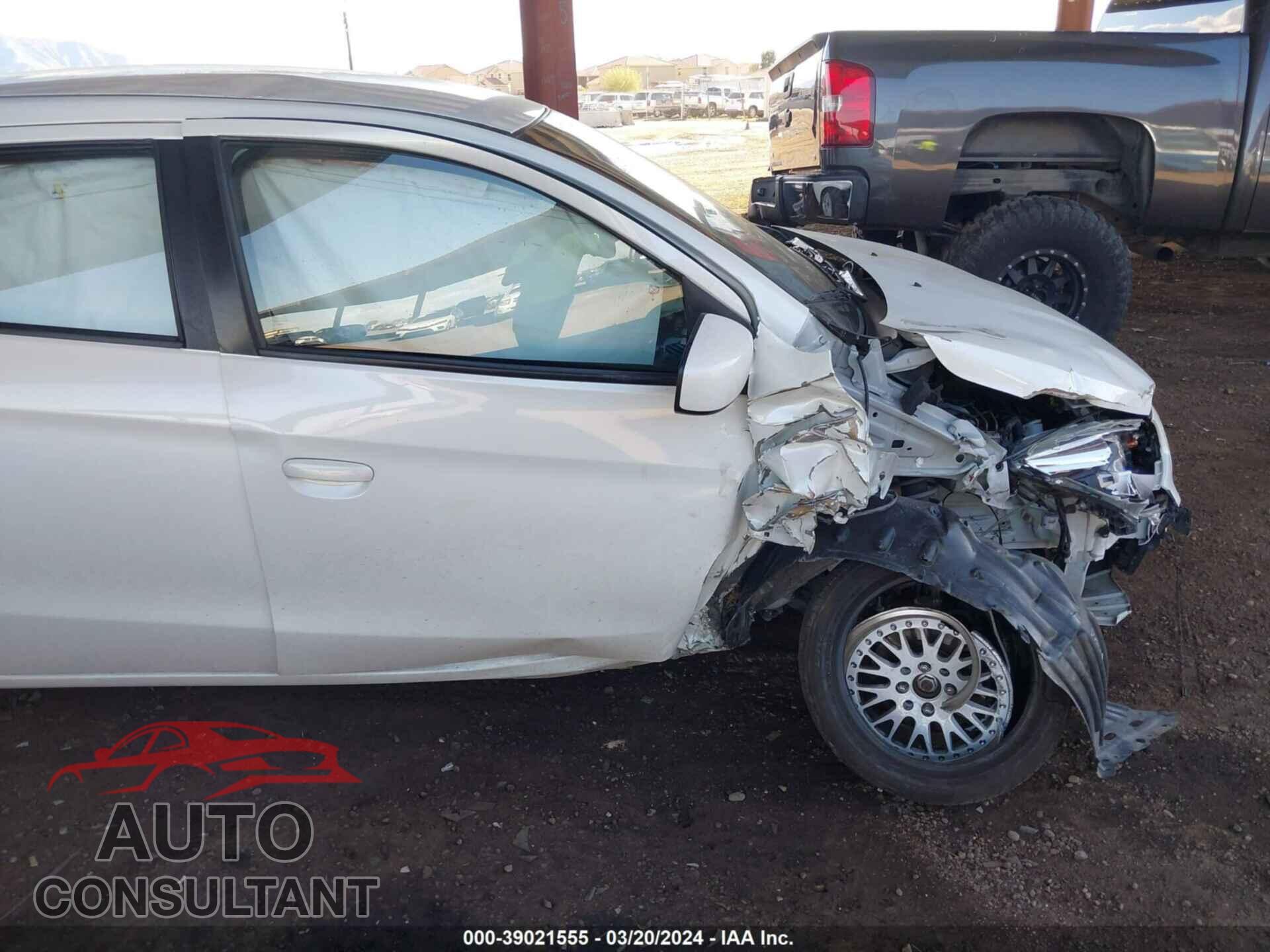 MITSUBISHI MIRAGE 2019 - ML32F3FJ7KHF13250