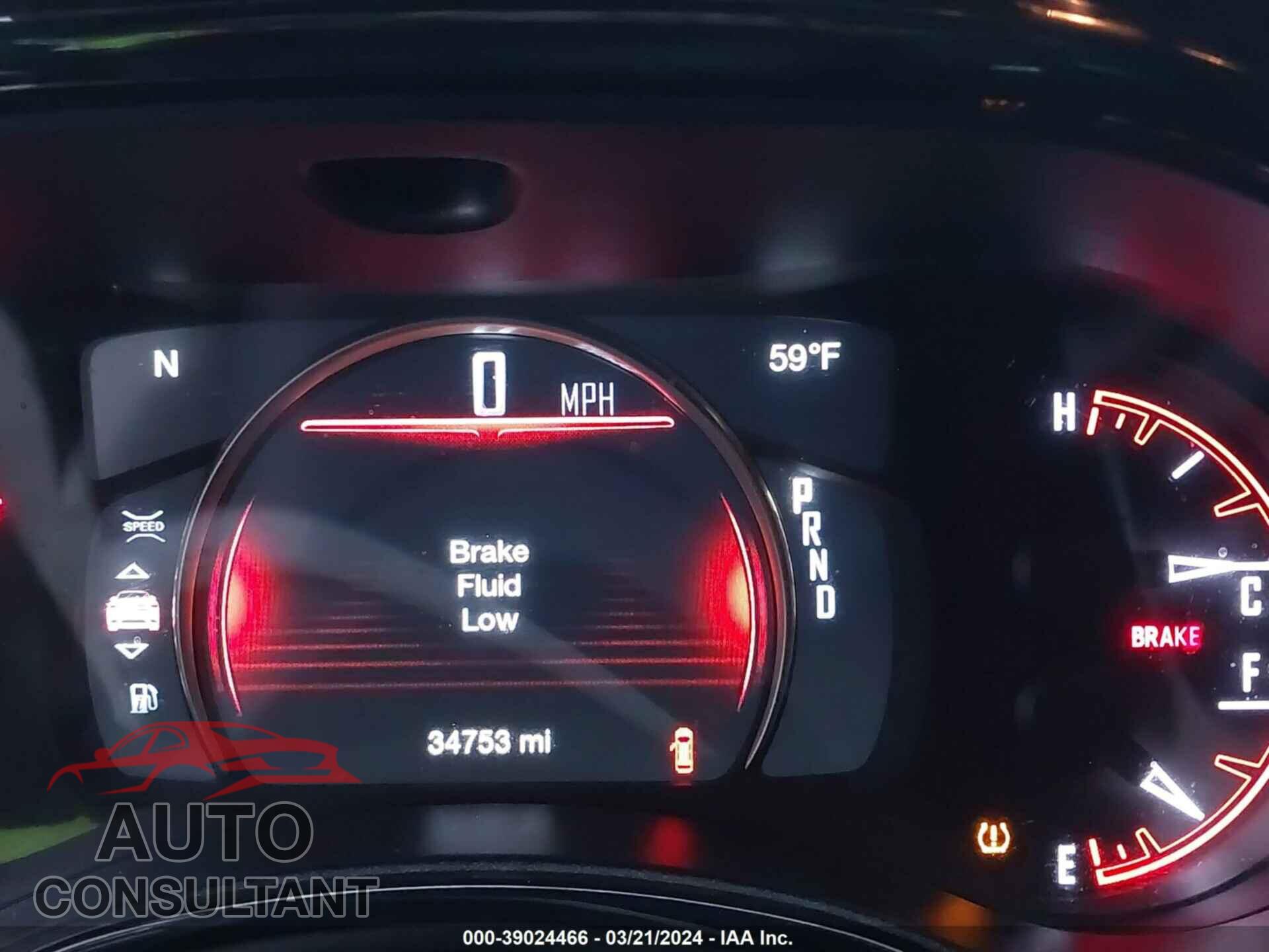 DODGE DURANGO 2021 - 1C4RDHDG4MC758901