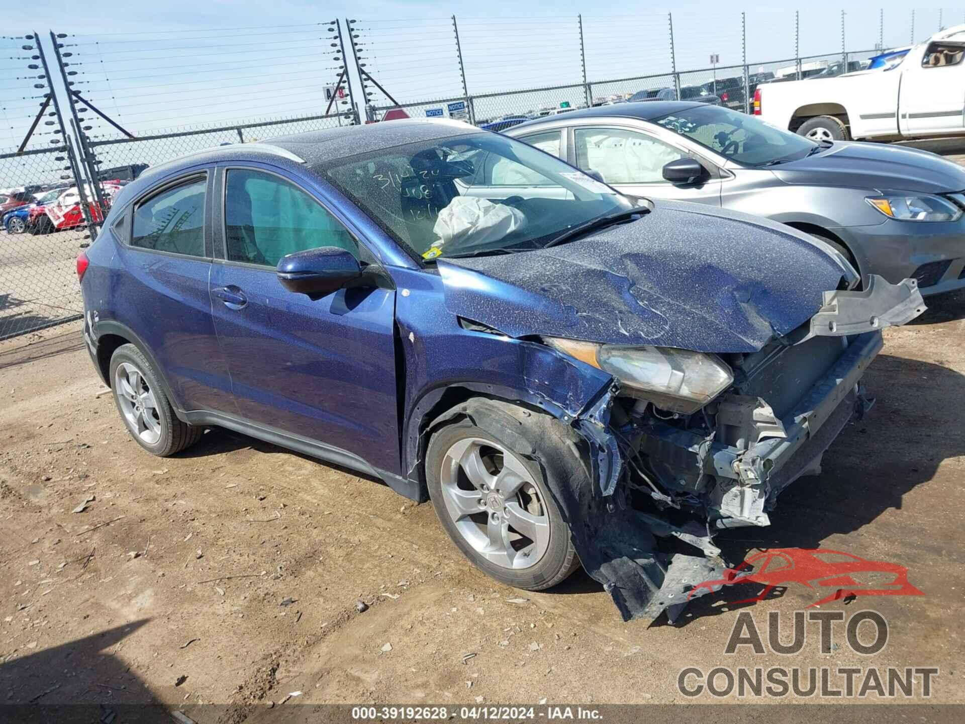 HONDA HR-V 2017 - 3CZRU5H70HM715471