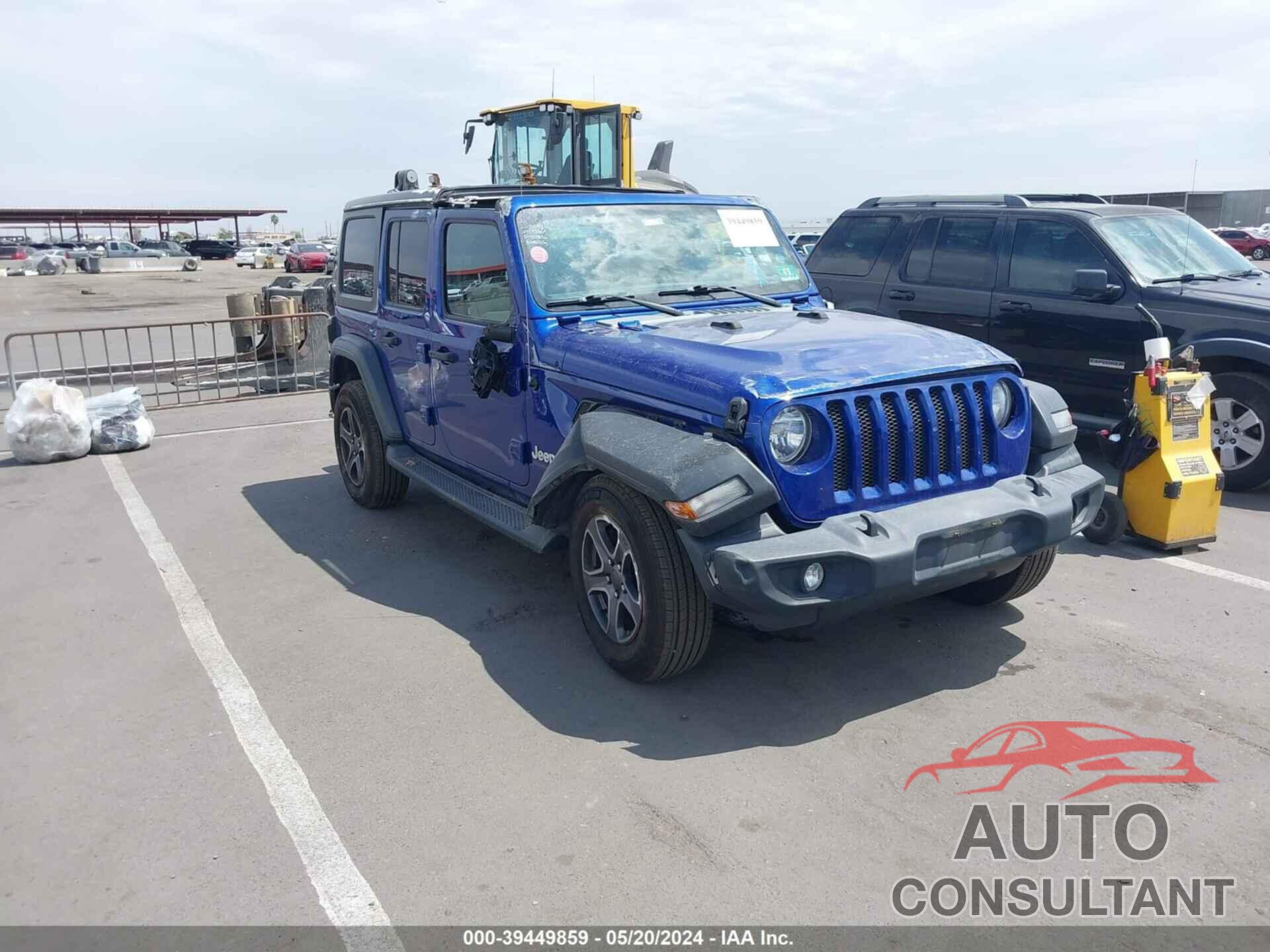 JEEP WRANGLER UNLIMITED 2018 - 1C4HJXDG0JW195659