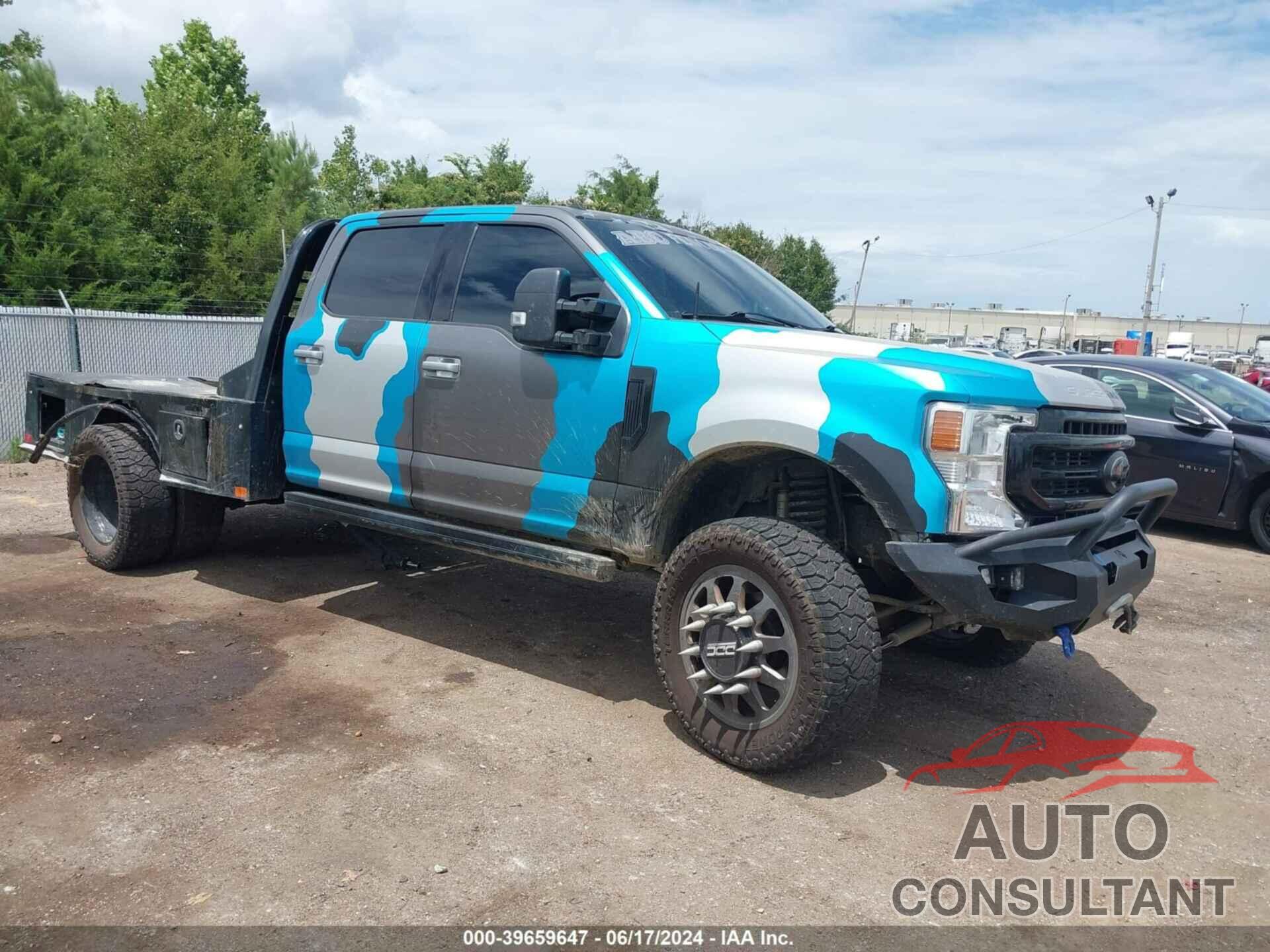 FORD F-350 CHASSIS 2021 - 1FD8W3HTXMED76260
