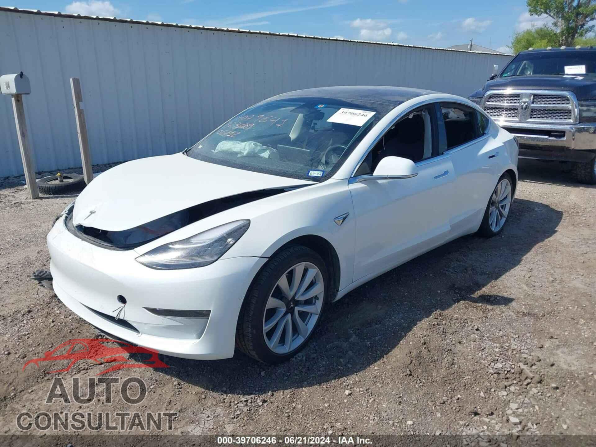 TESLA MODEL 3 2019 - 5YJ3E1EA8KF323609