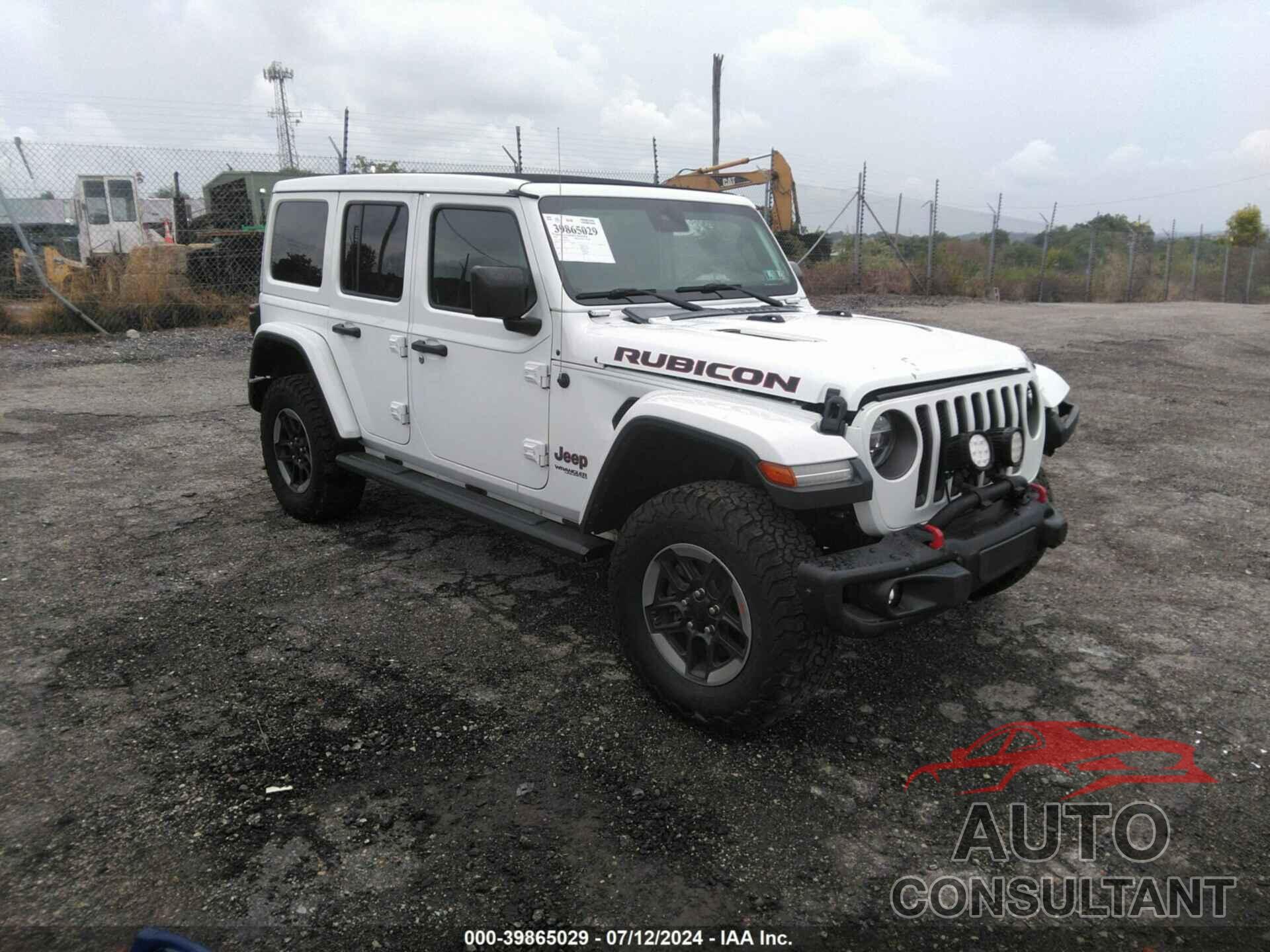 JEEP WRANGLER UNLIMITED 2019 - 1C4HJXFN4KW595317
