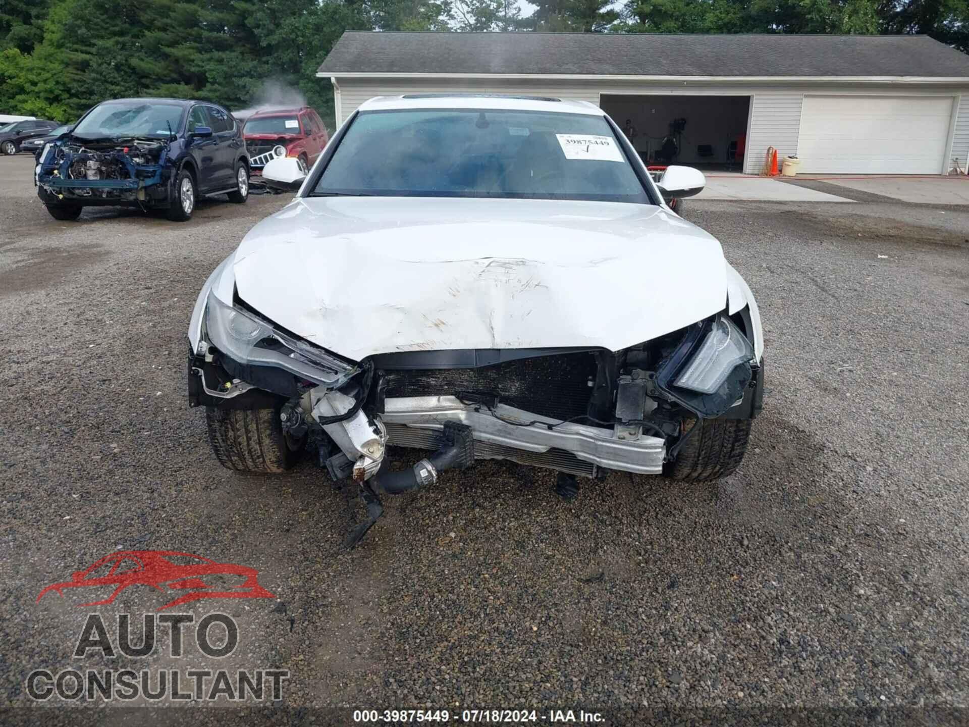 AUDI A6 2016 - WAUGFAFC6GN009588