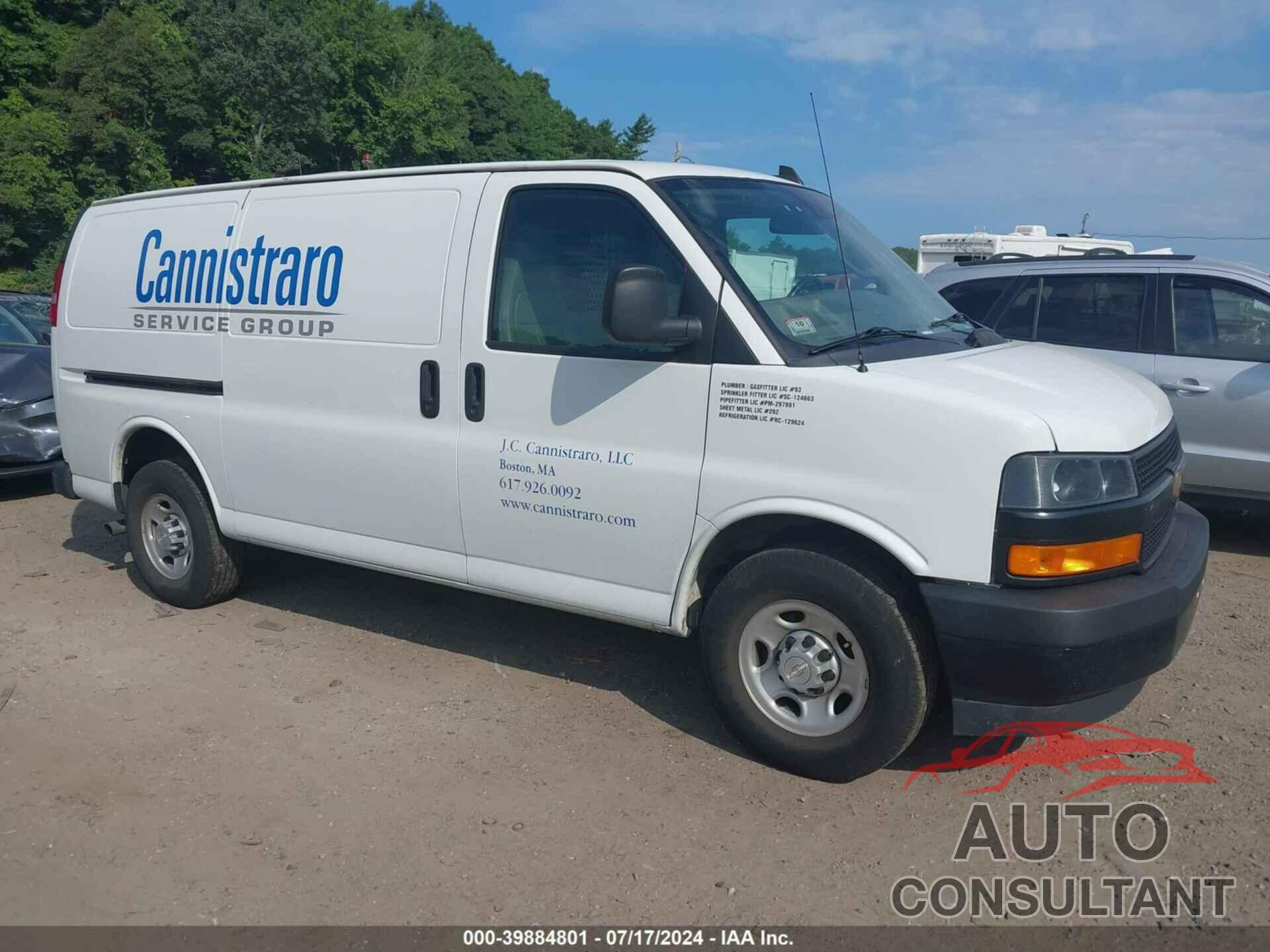 CHEVROLET EXPRESS 2500 2019 - 1GCWGAFG3K1275584