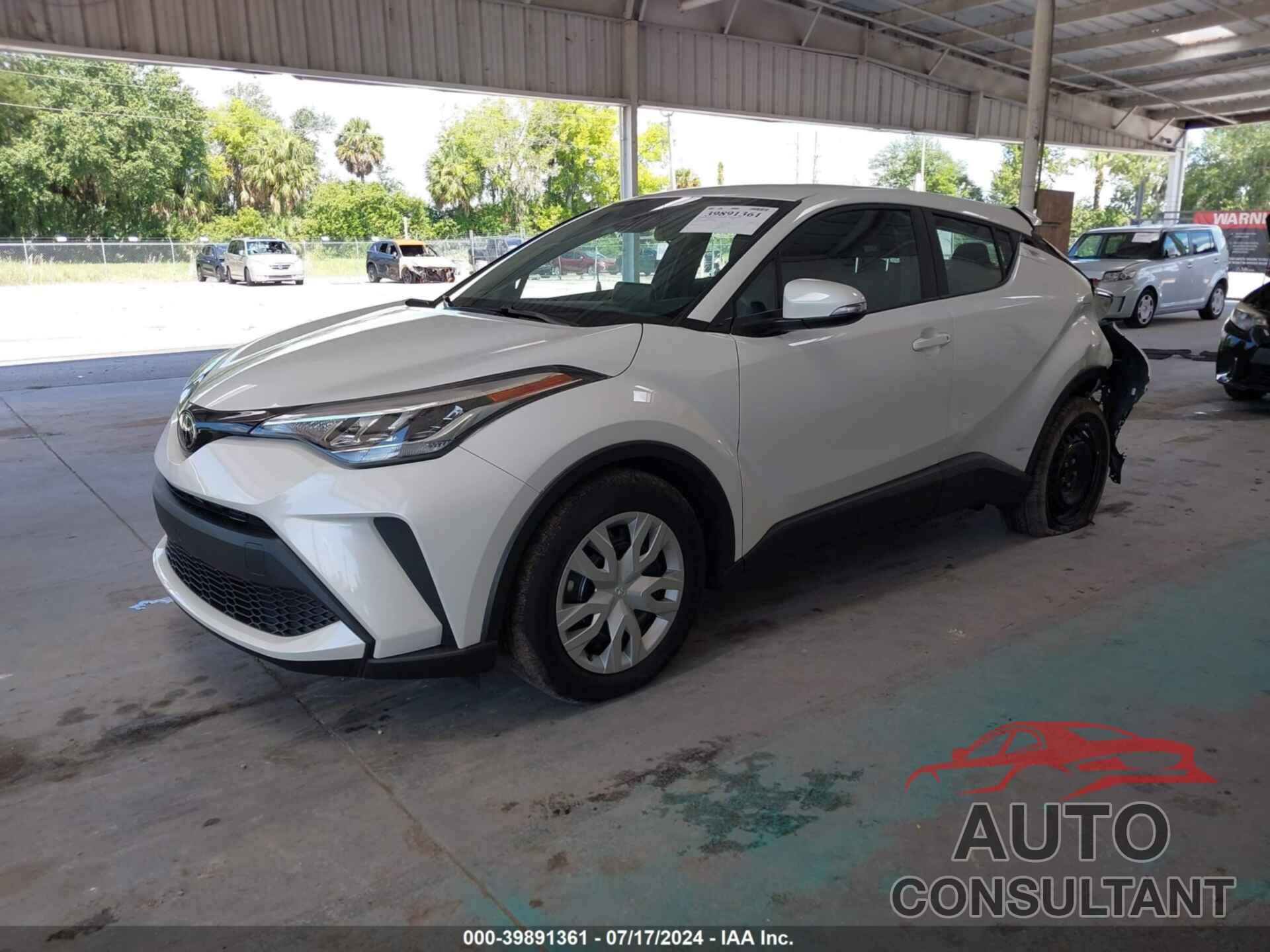 TOYOTA C-HR 2021 - NMTKHMBX6MR124049
