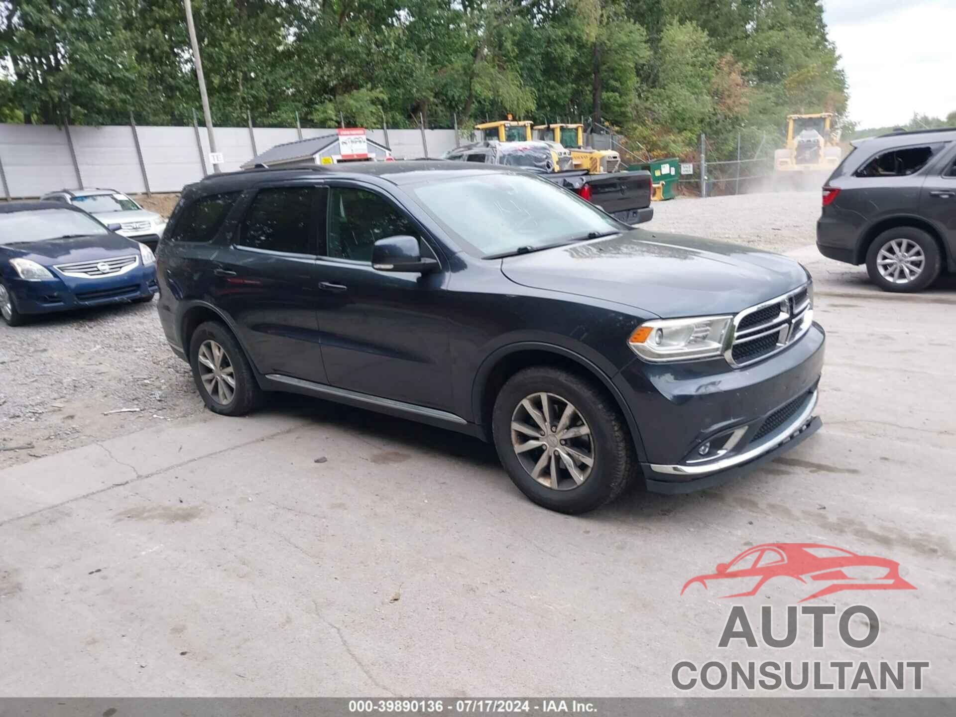 DODGE DURANGO 2016 - 1C4RDJDG4GC446668