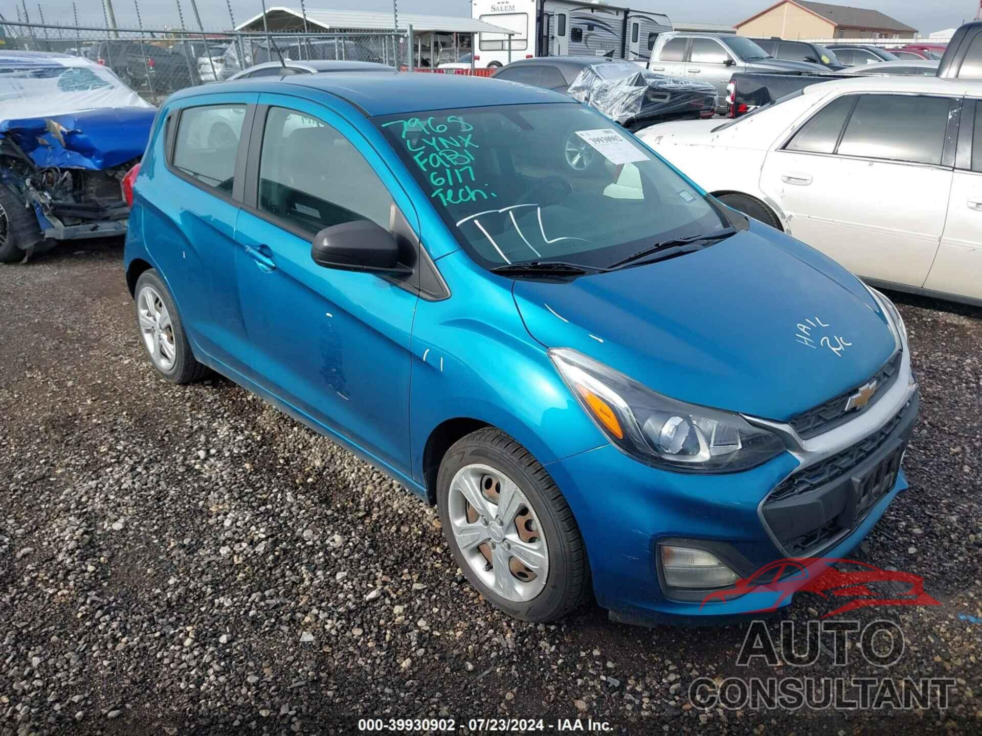 CHEVROLET SPARK 2020 - KL8CB6SA3LC411758