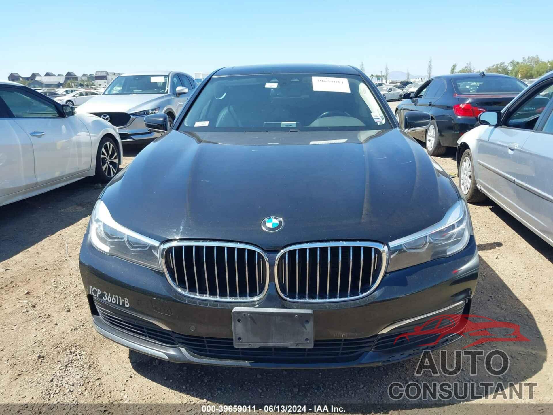 BMW 740I 2019 - WBA7E2C50KB216826