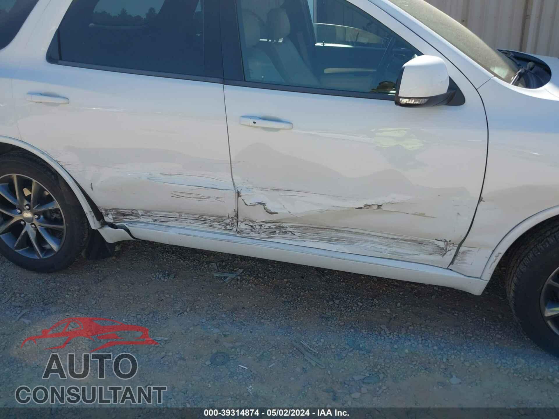 DODGE DURANGO 2017 - 1C4RDJDG3HC847968