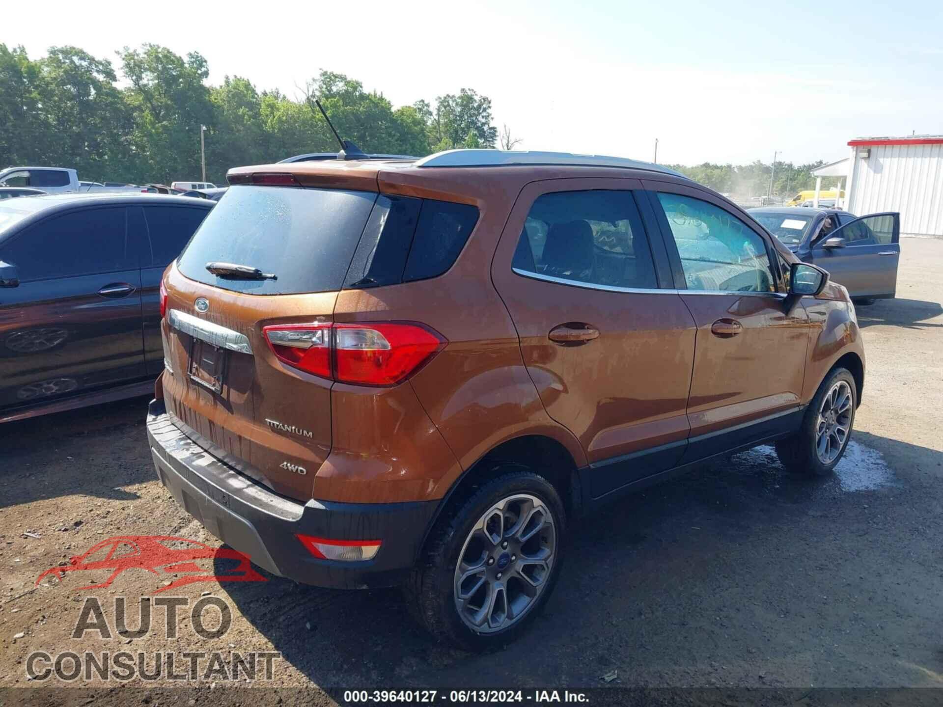 FORD ECOSPORT 2020 - MAJ6S3KL3LC366220