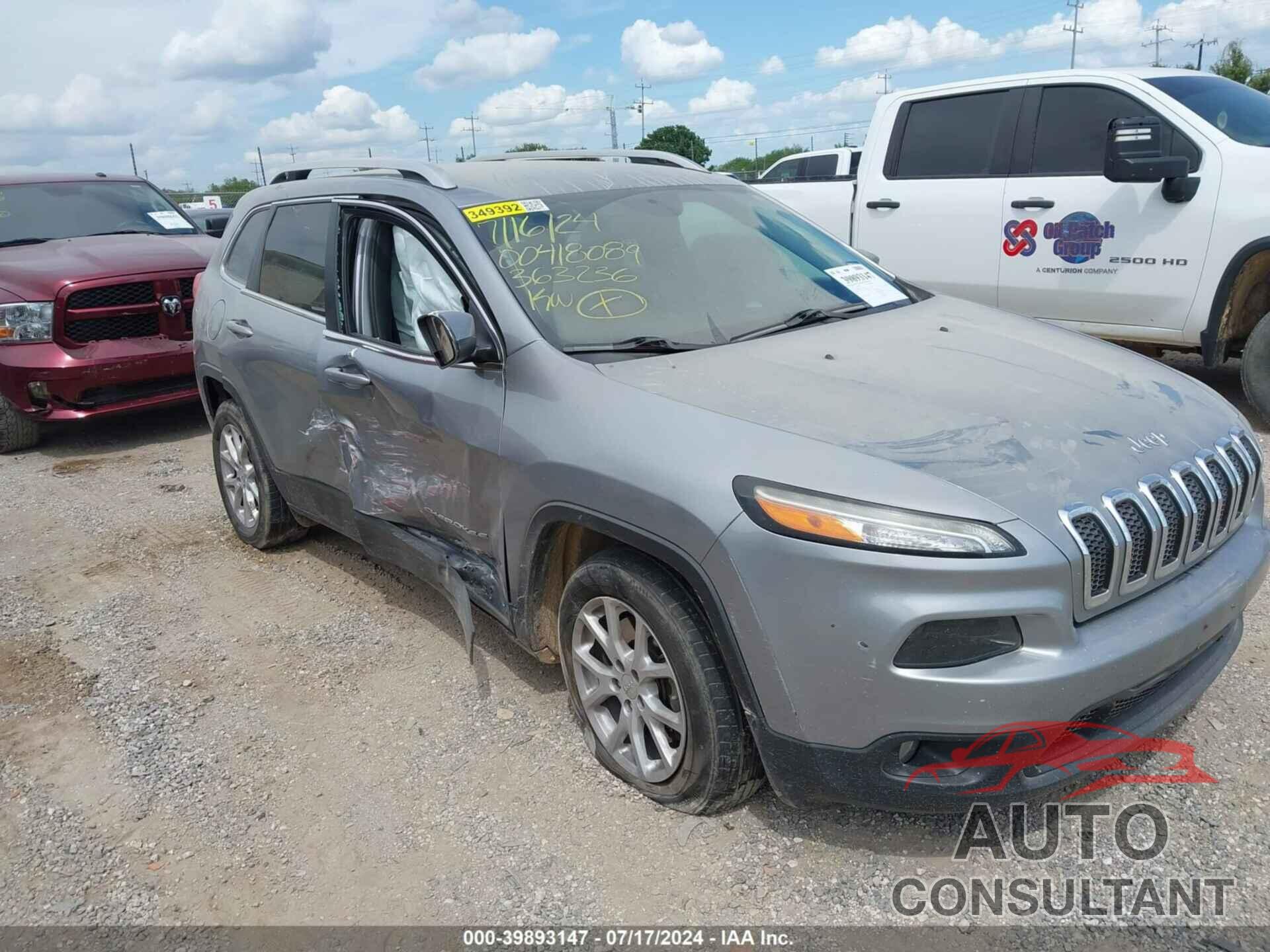 JEEP CHEROKEE 2016 - 1C4PJLCS9GW363236