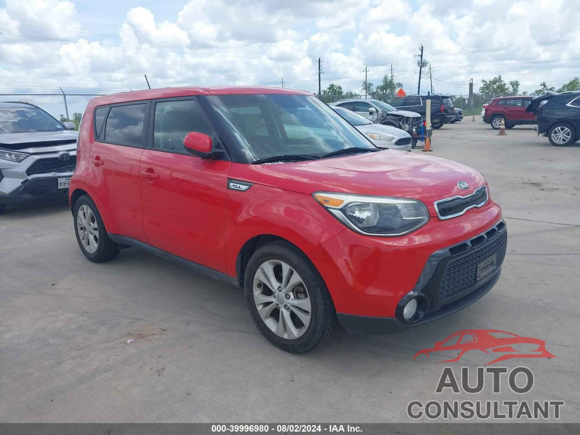 KIA SOUL 2016 - KNDJP3A50G7867735