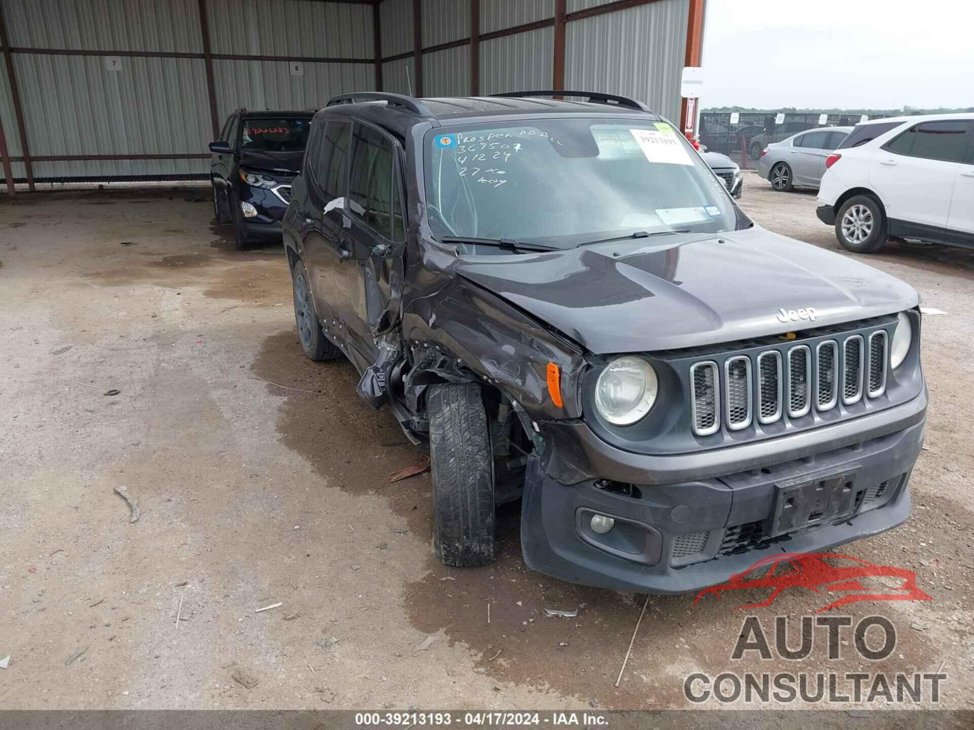 JEEP RENEGADE 2018 - ZACCJABB1JPJ30151