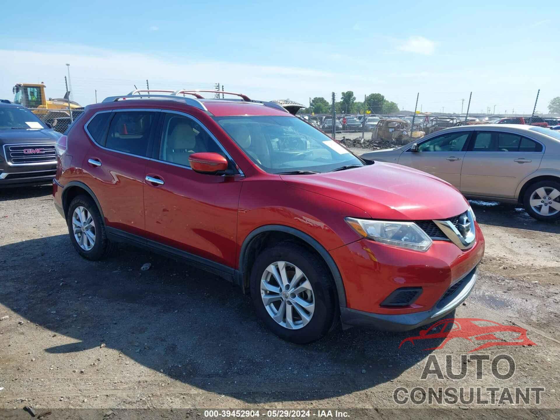 NISSAN ROGUE 2016 - KNMAT2MV2GP663584