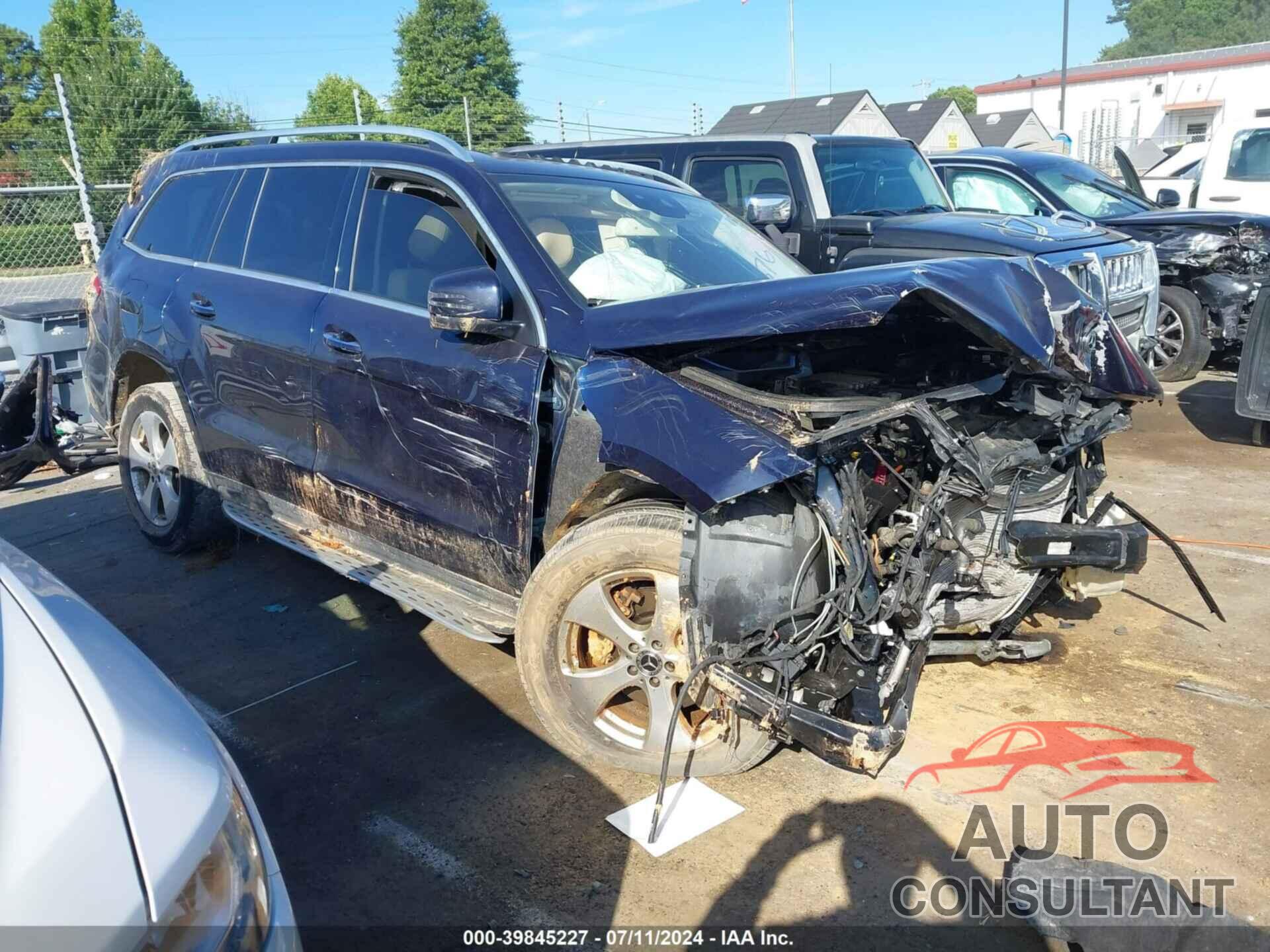 MERCEDES-BENZ GLS 450 2017 - 4JGDF6EE7HA964376