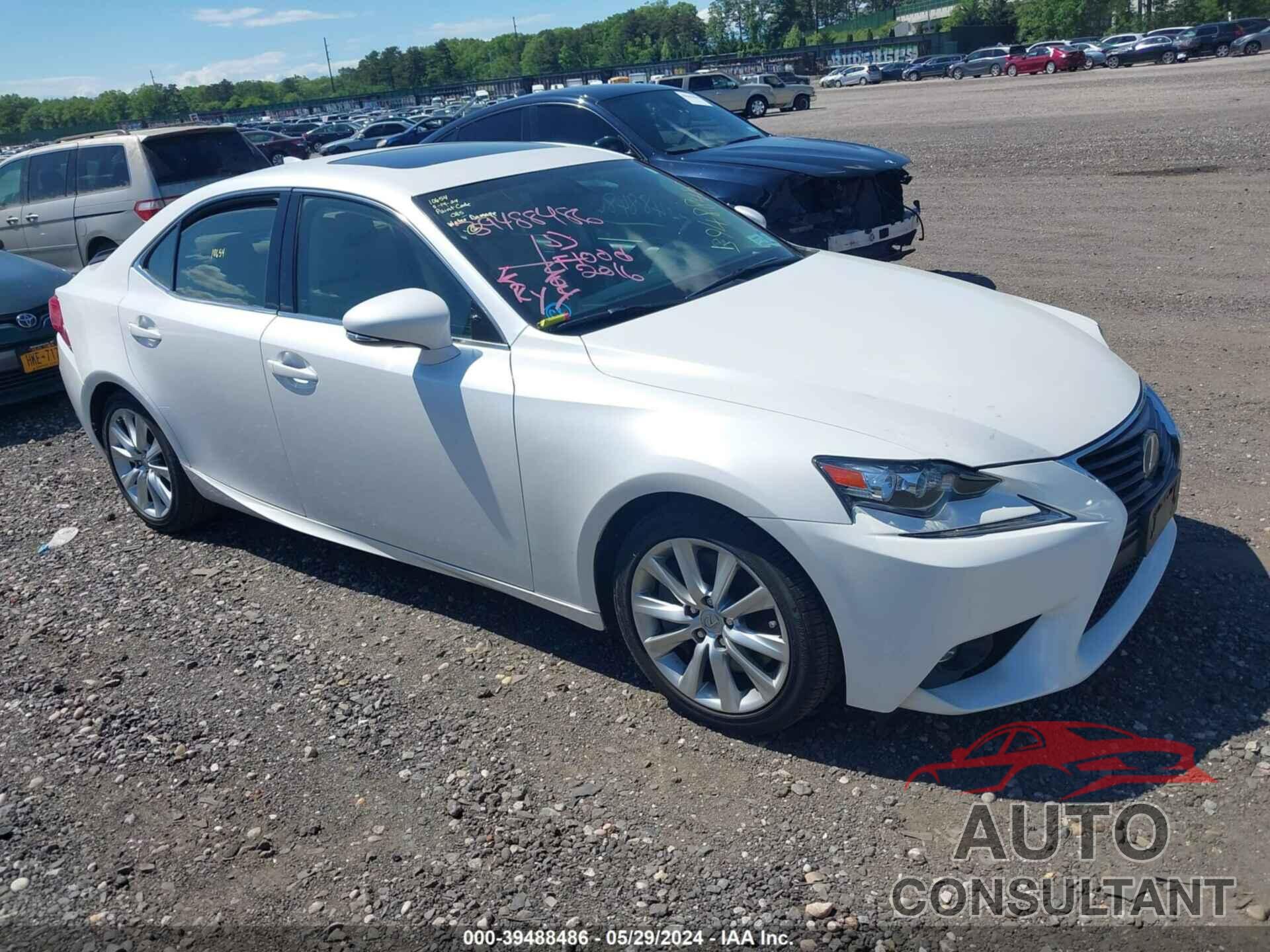 LEXUS IS 300 2016 - JTHCM1D25G5009999