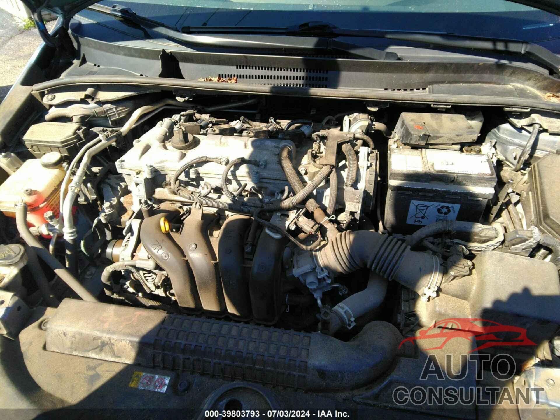 TOYOTA COROLLA 2020 - JTDEPRAE9LJ039605